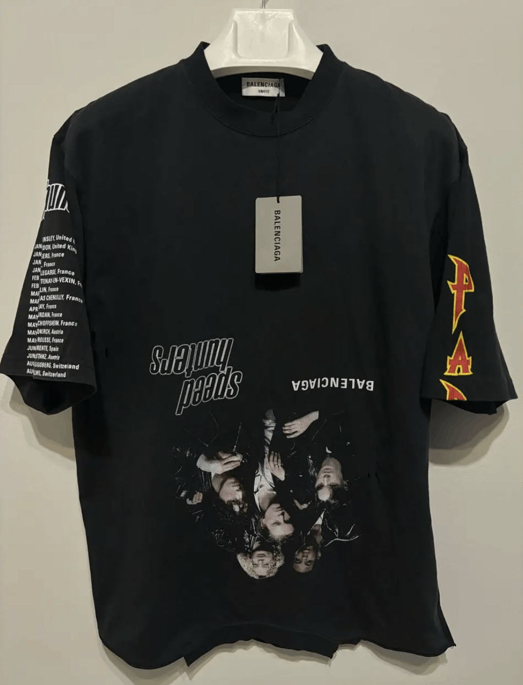 Balenciaga Balenciaga Spring 2022 “Speed Hunters” Upside down T-Shirt |  Grailed