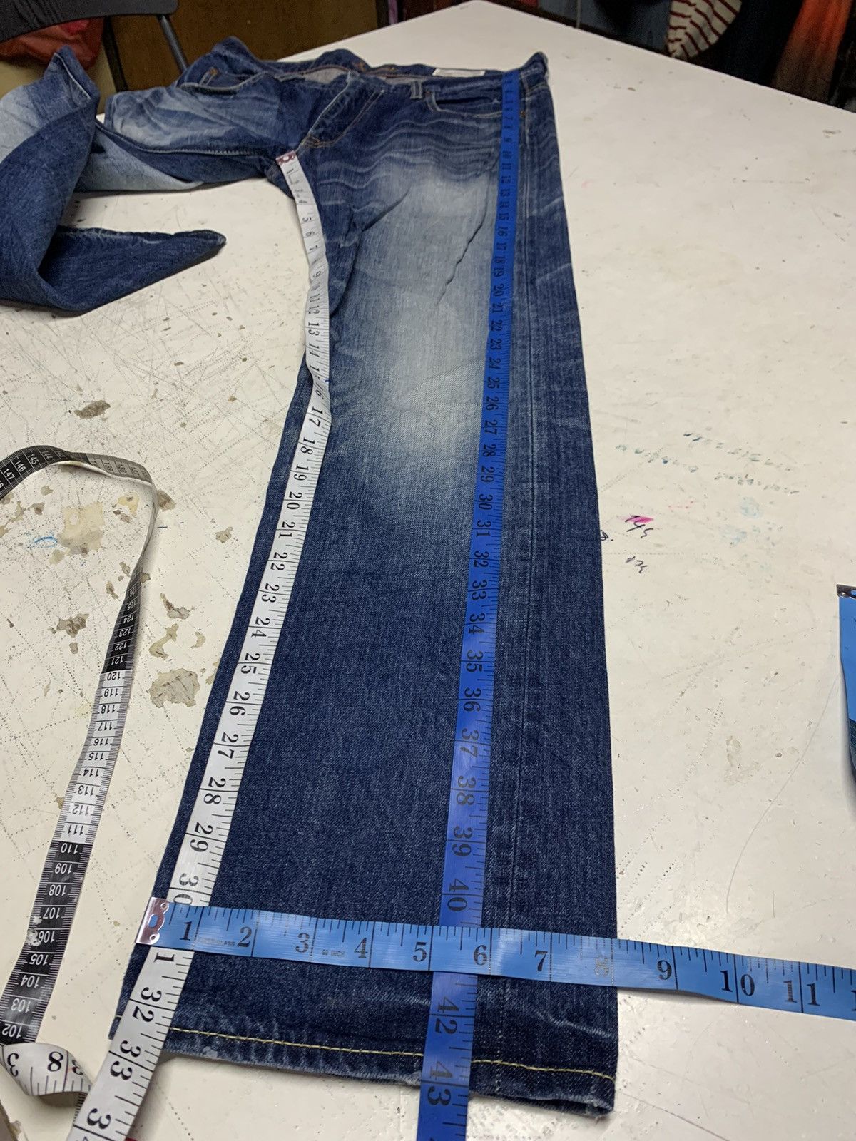 Designer × Japanese Brand Vintage jeans scanner fundamental product Size US 34 / EU 50 - 21 Thumbnail