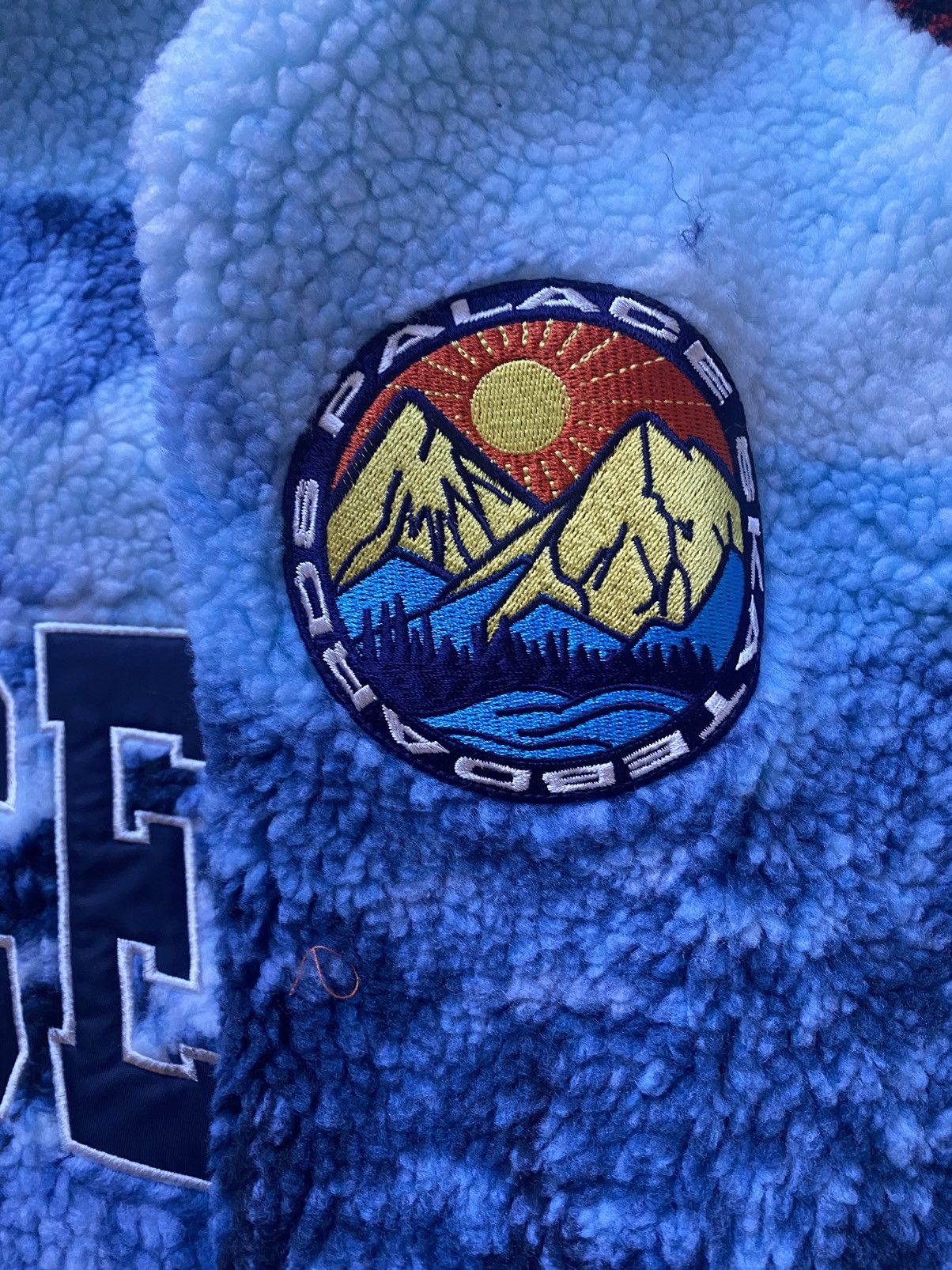 Palace PALACE APPALACHIAN FUNNEL FLEECE PALASKA BLUE XL