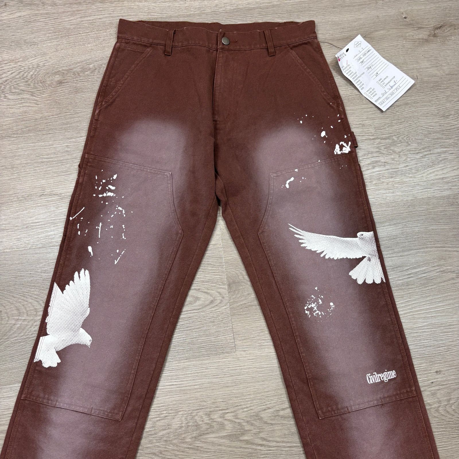 Civil Regime × Darc Sport Civil Regime More Hope Work Dove Carpenter Pants 30x31.5 Size US 30 / EU 46 - 2 Thumbnail