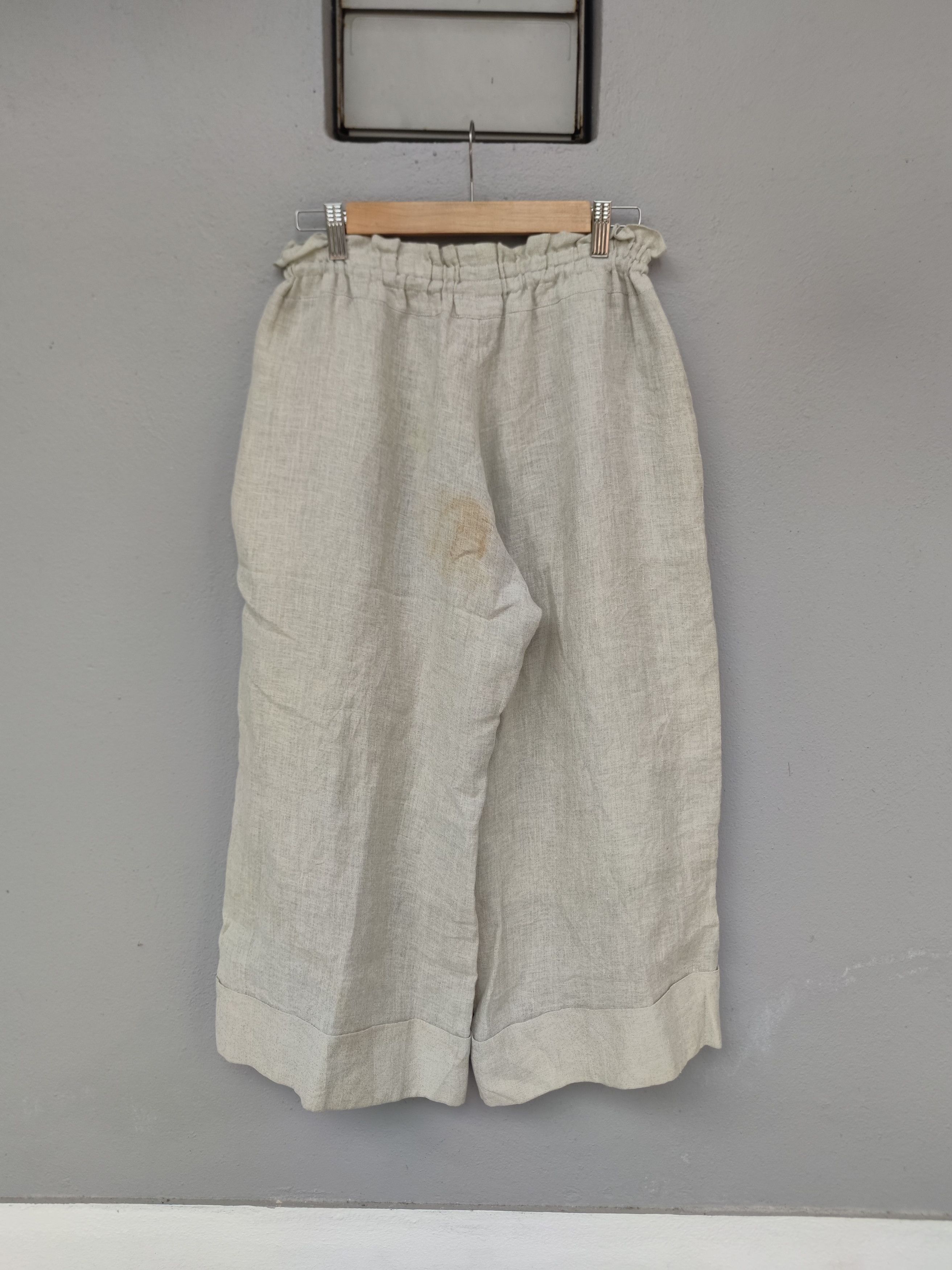 Y's Y's Linen Pant Made in Japan Fits Waist 35 and below Size US 35 - 7 Thumbnail