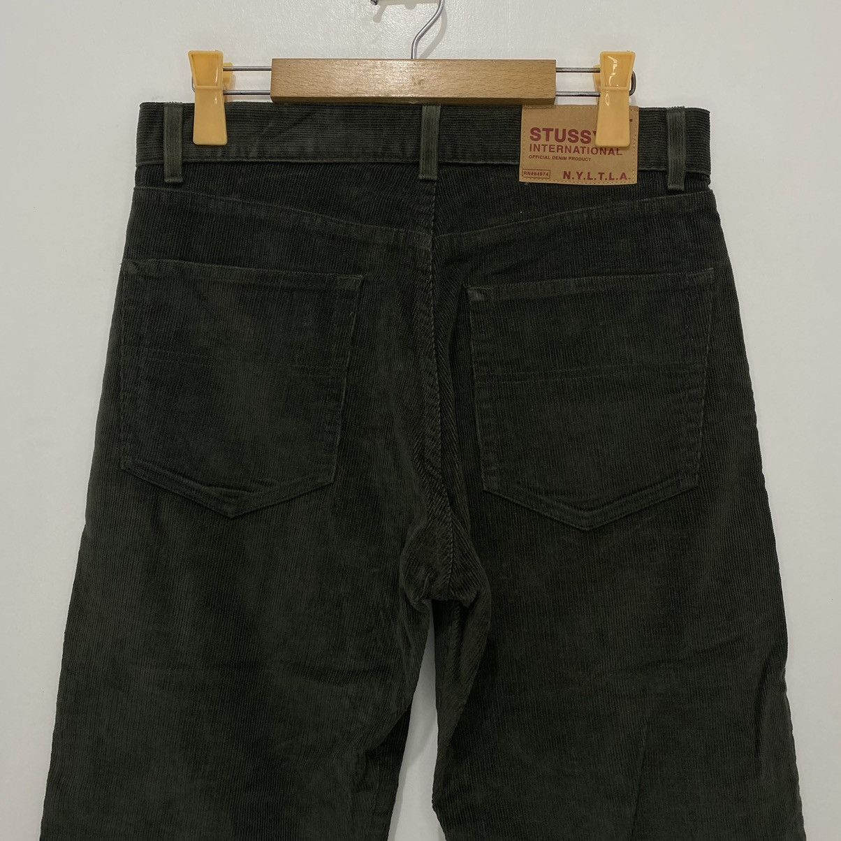Stussy Stussy Cropped Corduroy Pants Size US 30 / EU 46 - 2 Thumbnail