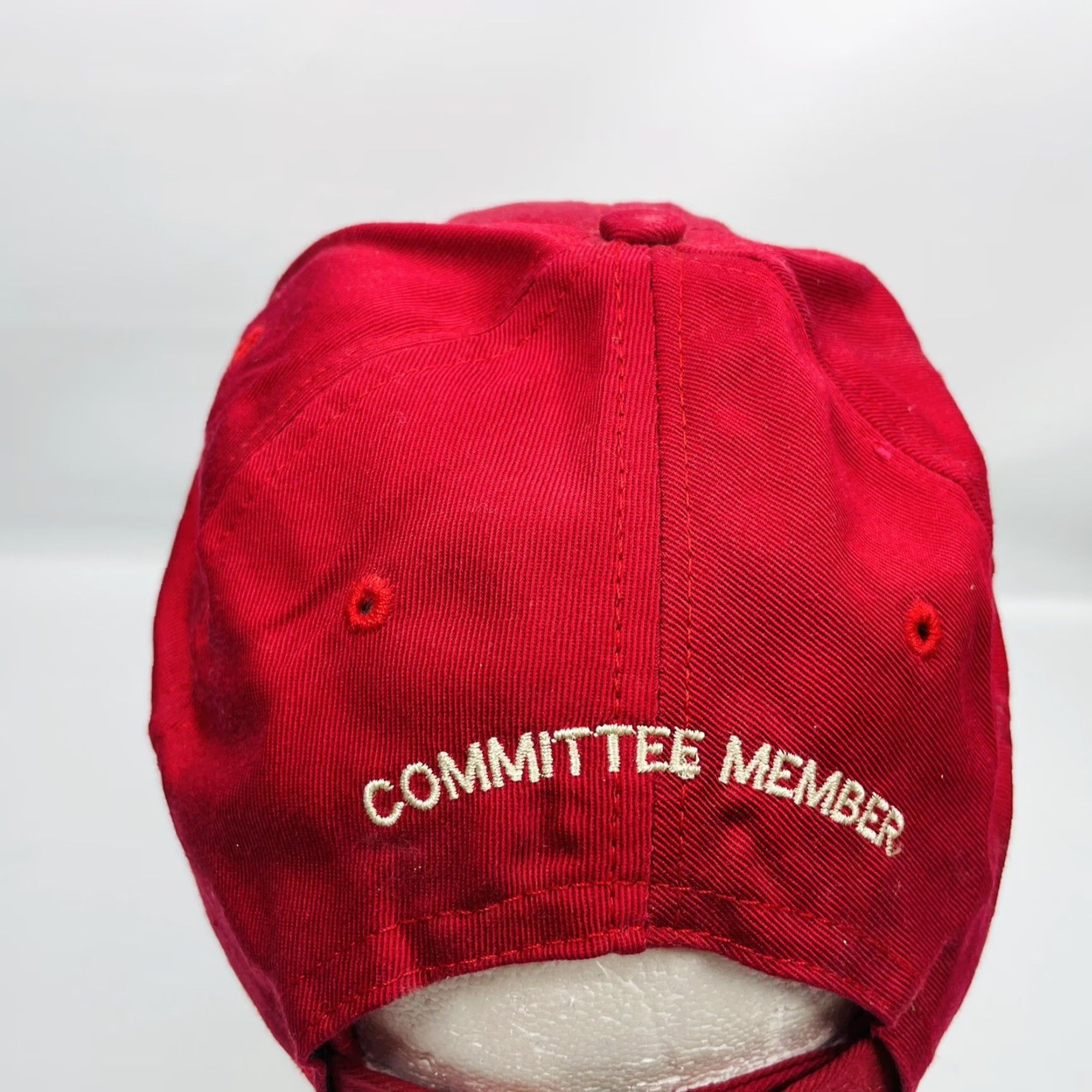 Vintage VINTAGE AmeriCap Friends of the NRA Ball Cap Red Six Panel Hat USA Baseball Cap Adjustab le Embroidered Men Theme NRA” Size ONE SIZE - 5 Thumbnail