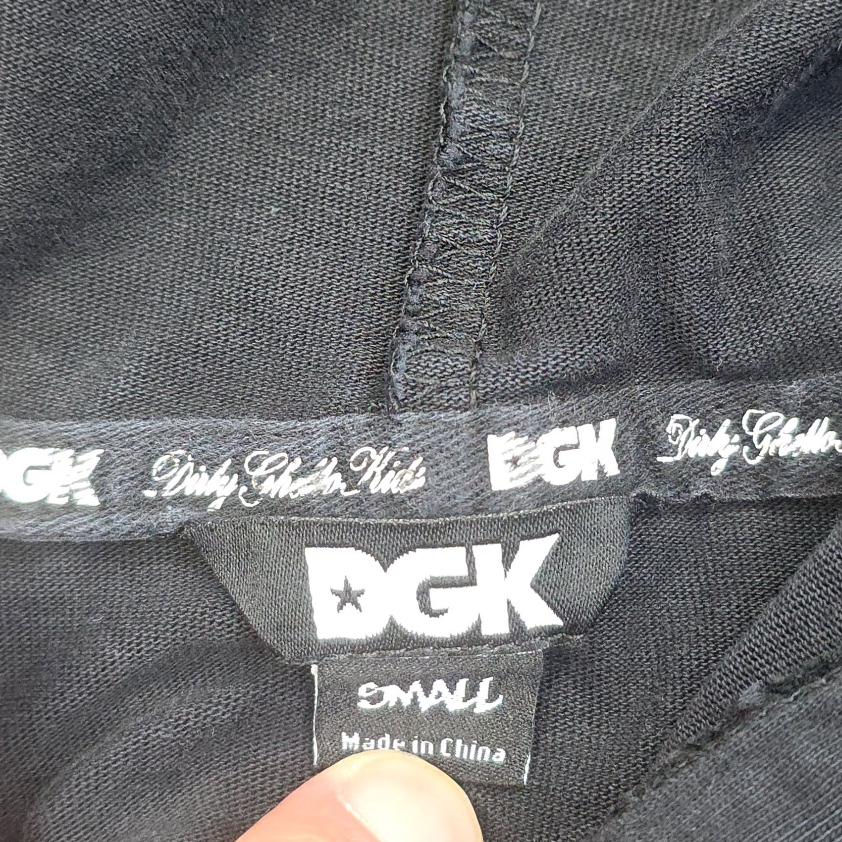 DGK DGK Guadalupe Hoodie Size Small Black Spellout World Is Mine Street Skate Y2K Size US S / EU 44-46 / 1 - 7 Thumbnail