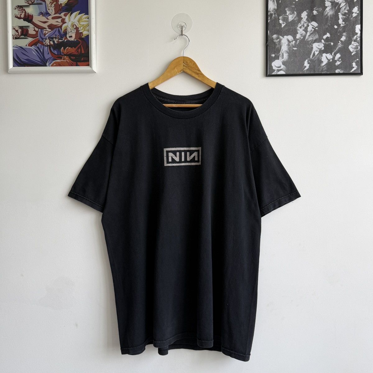 Band Tees Vintage Thrashed Nine Inch Nails Tee Shirt Size US XXL / EU 58 / 5 - 1 Thumbnail