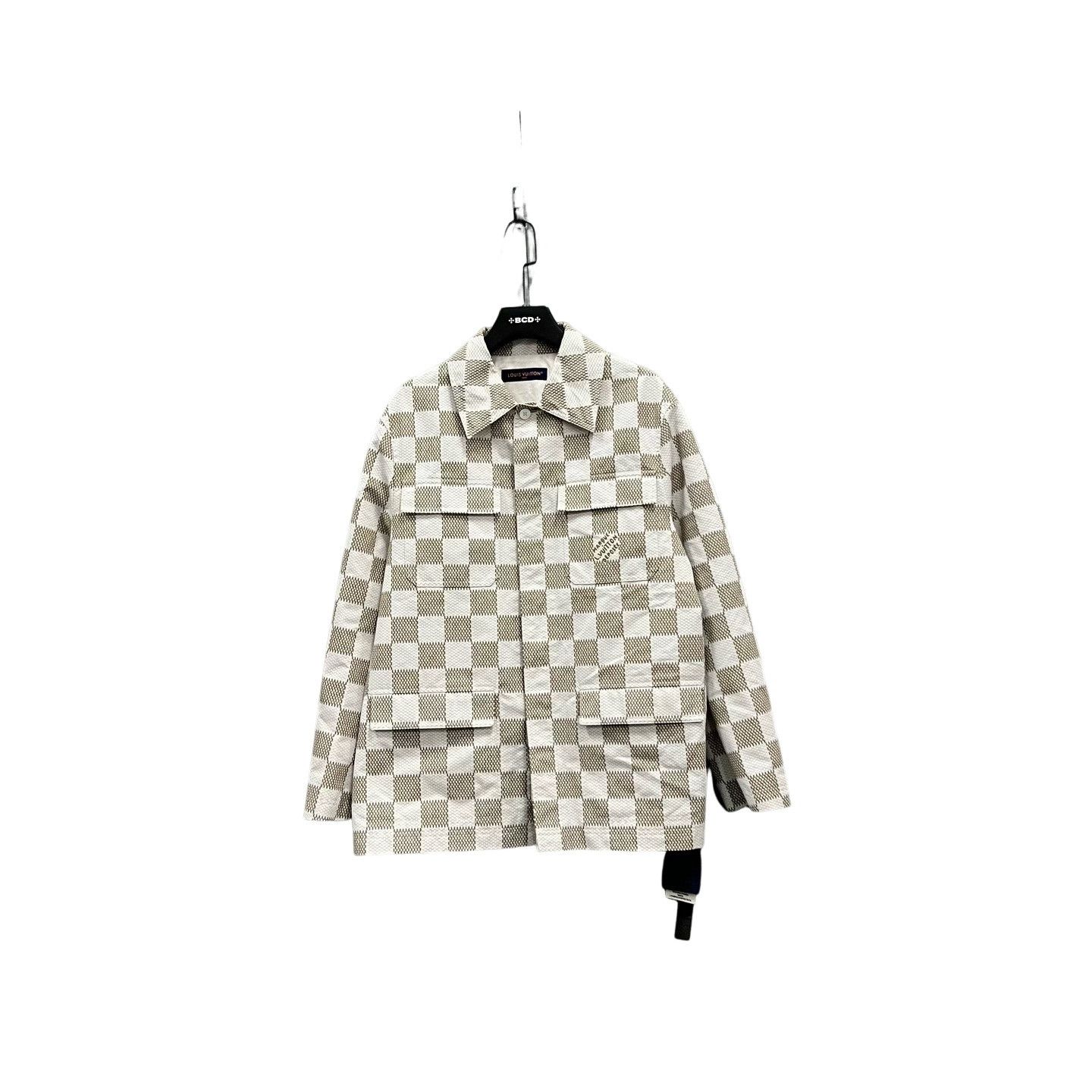 Louis Vuitton Louis Vuitton Damier Check Shirt Jacket Size M Size US M / EU 48-50 / 2 - 1 Thumbnail