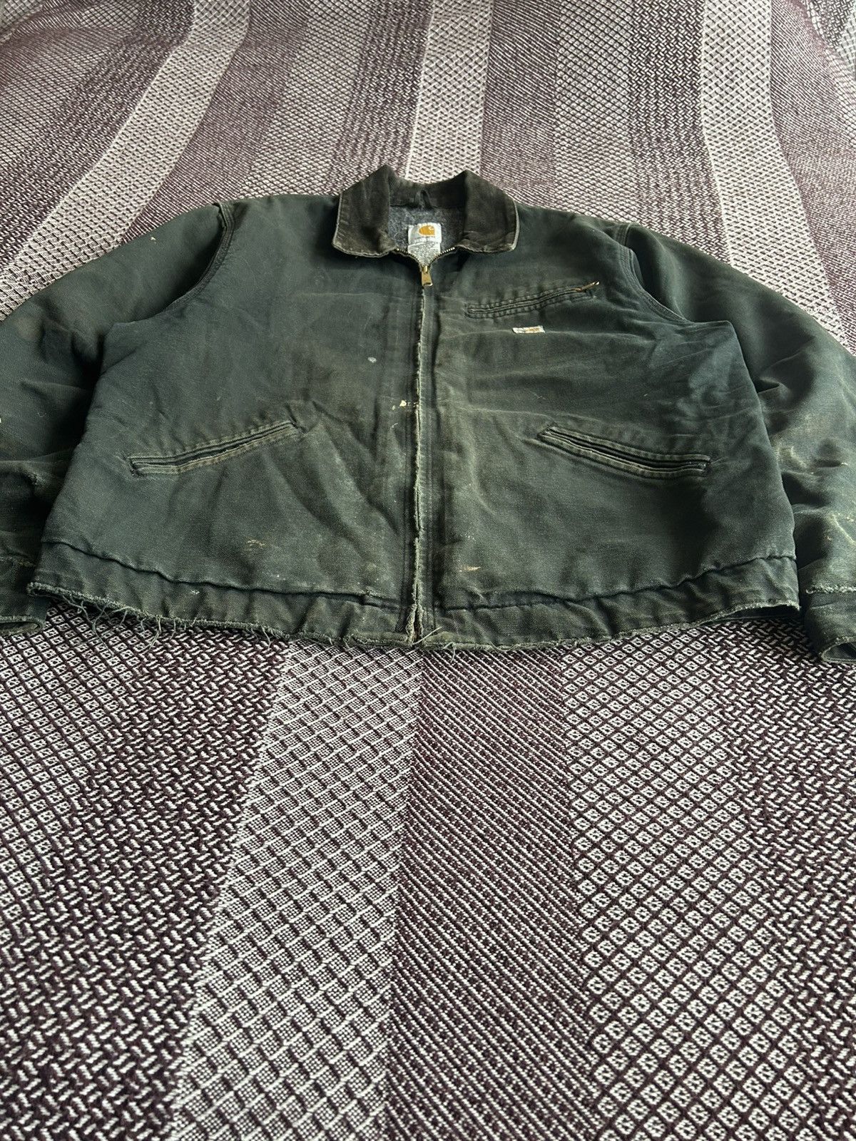 Carhartt Vintage Carhartt Detroit Jacket Workwear Distressed Size XL Size US XL / EU 56 / 4 - 4 Thumbnail