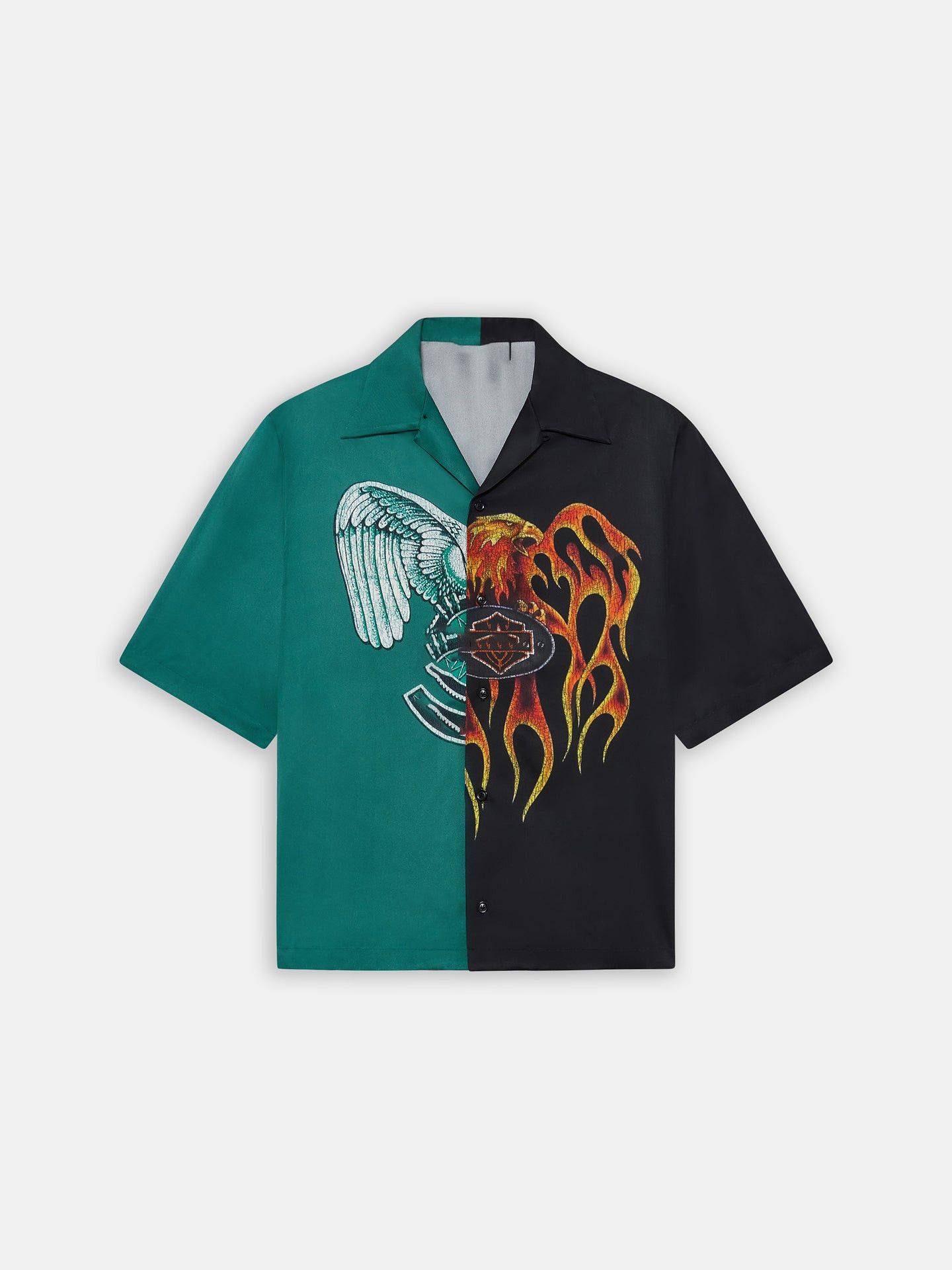 Other Spliced Camp Shirt – Modern Resort-Inspired Statement Size US M / EU 48-50 / 2 - 3 Thumbnail