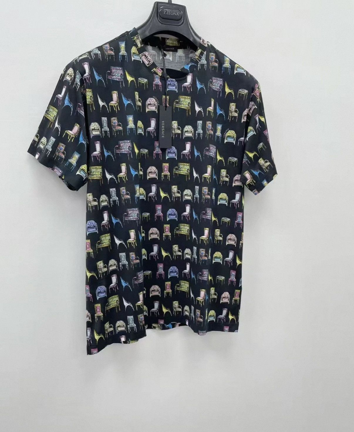 Versace VERSACE 100% Cotton Short Sleeve T-shirt J30 Size US XS / EU 42 / 0 - 3 Thumbnail