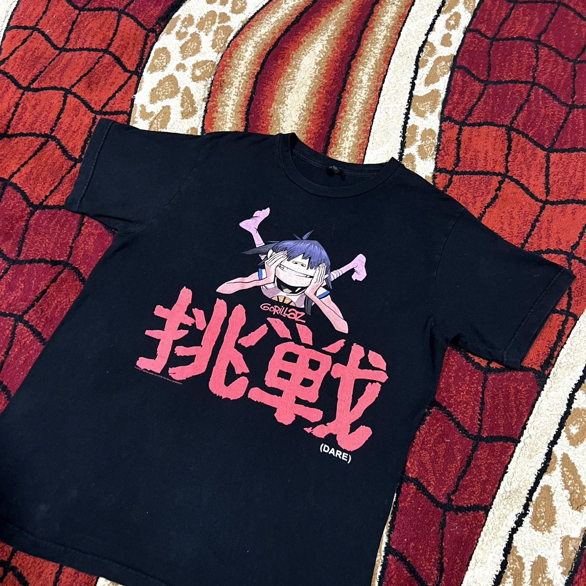 Band Tees Vintage 2014 Gorillaz Band ERD GRUNGE Rare T Shirt Size US L / EU 52-54 / 3 - 1 Thumbnail