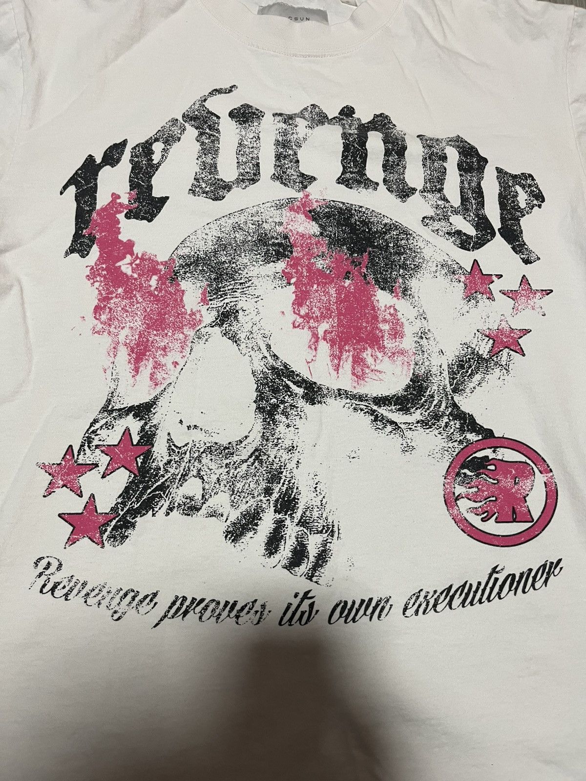 Pacsun Revenge Skull Tee Size US M / EU 48-50 / 2 - 2 Thumbnail