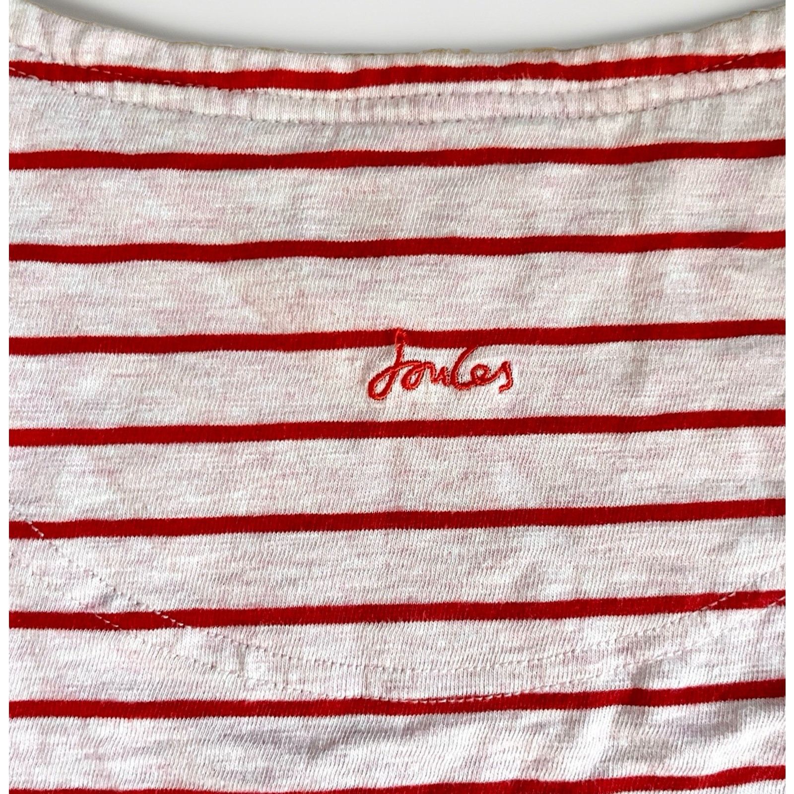 Other Joules womens size 4 Lovely striped long sleeve red pink top Size S / US 4 / IT 40 - 6 Thumbnail