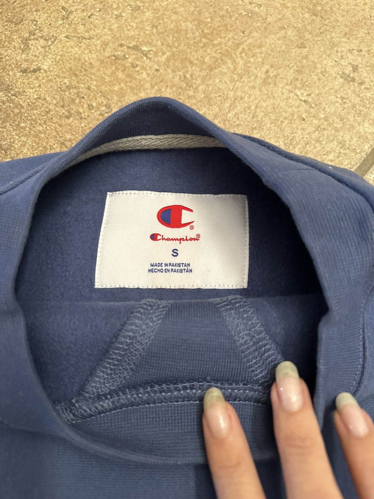Champion Dark Blue Champion Crew Neck Size US M / EU 48-50 / 2 - 3 Thumbnail