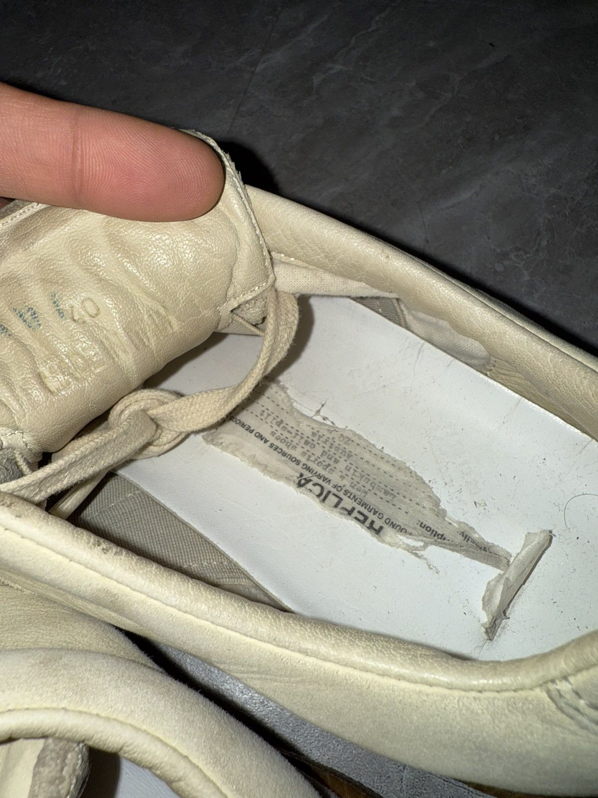 Maison Margiela OG Maison Margiela Splatter Paint GATS Size US 7 / EU 40 - 8 Thumbnail