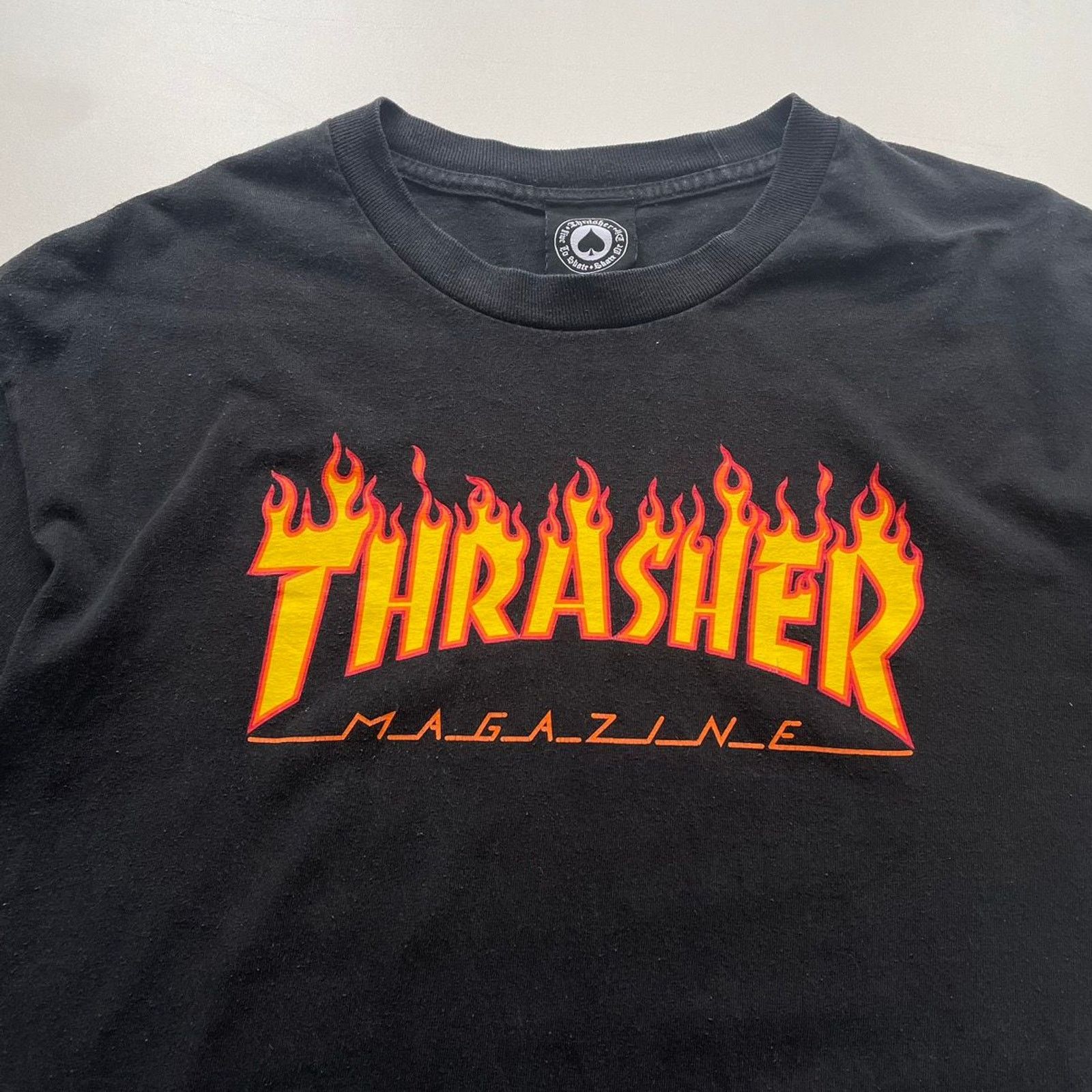 Thrasher × Vintage Vintage Thrasher T Shirt Large Y2K Skateboard Mag Flame Art Size US L / EU 52-54 / 3 - 2 Thumbnail