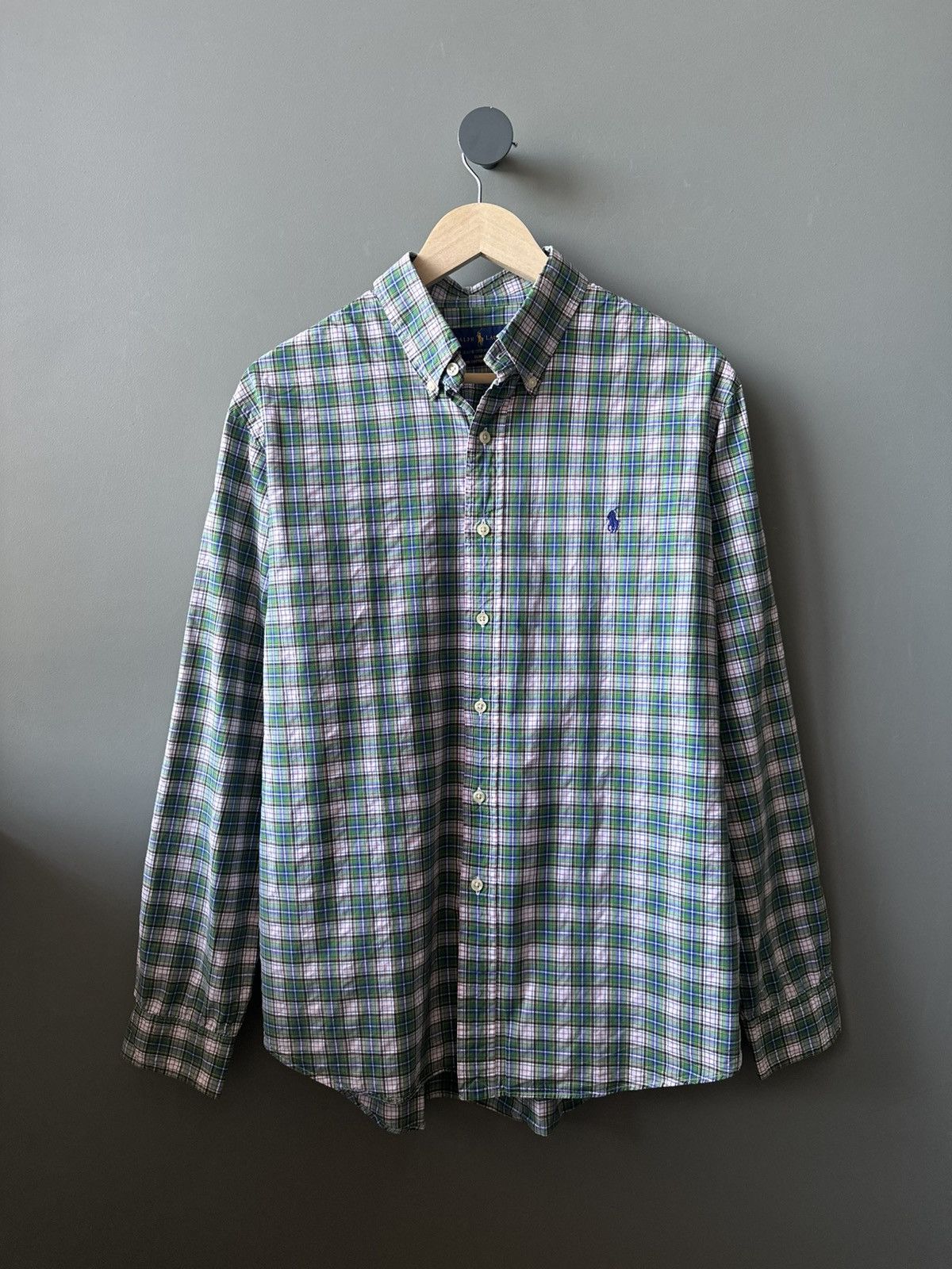 Ralph Lauren Ralph Lauren Cotton Stretch Check Shirt Size XL Size US XL / EU 56 / 4 - 1 Thumbnail
