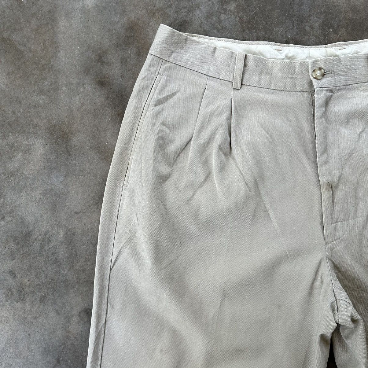 Japanese Brand × Vintage Vintage Rocky Rabbit Distressed Beige Casual Trousers Pant Size US 33 - 4 Thumbnail