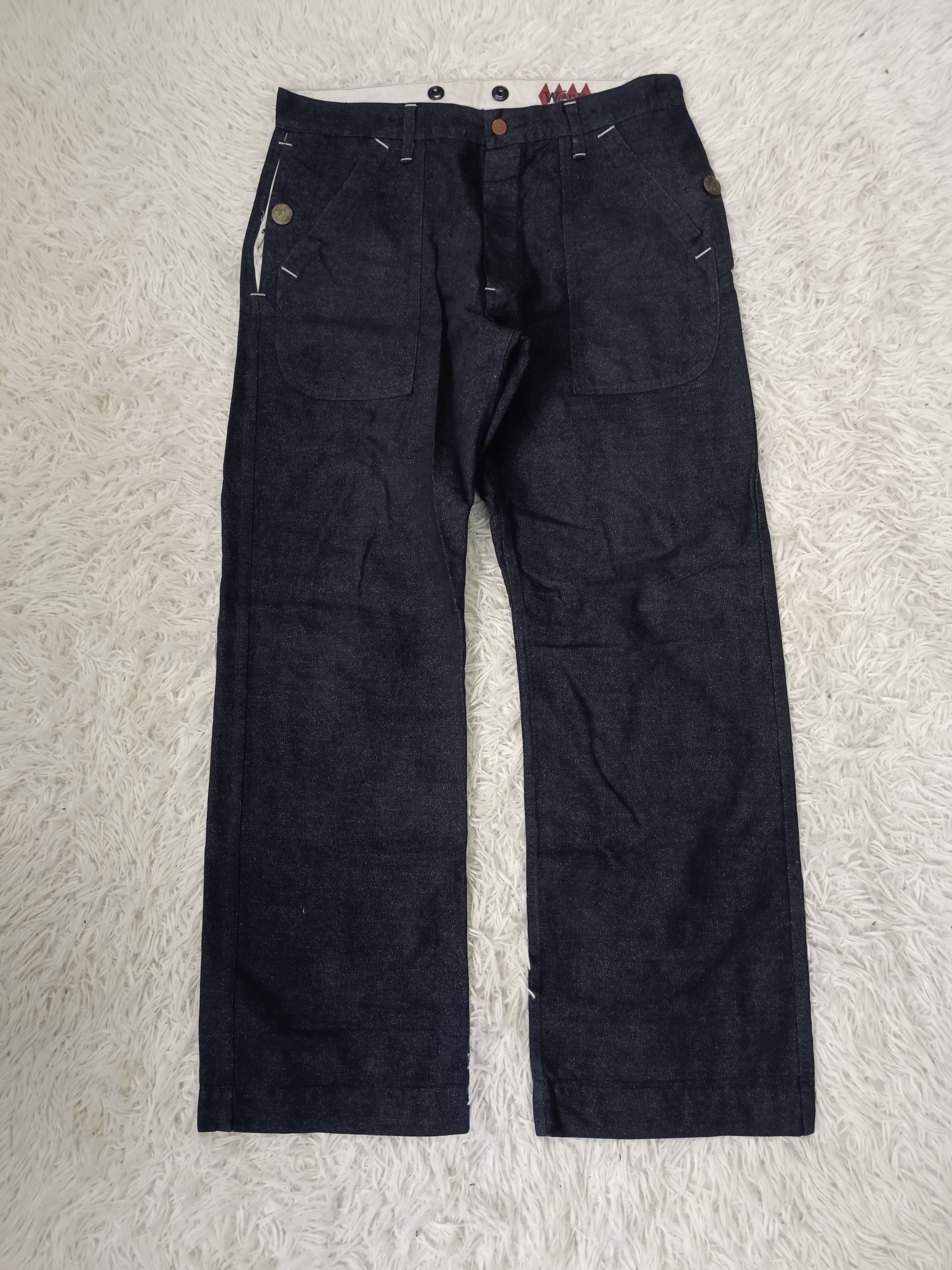 Japanese Brand WIDE PANTS WEIRDO DADDY OH RAIL CHIEF Size US 34 / EU 50 - 1 Thumbnail