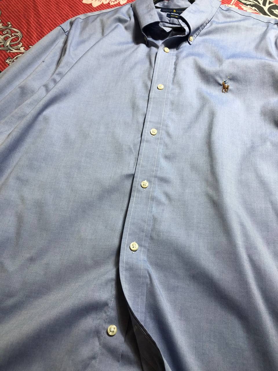 Polo Ralph Lauren × Ralph Lauren × Vintage Polo Ralph Lauren Vintage Mens Long Sleeve Striped Shirt Size US M / EU 48-50 / 2 - 16 Thumbnail