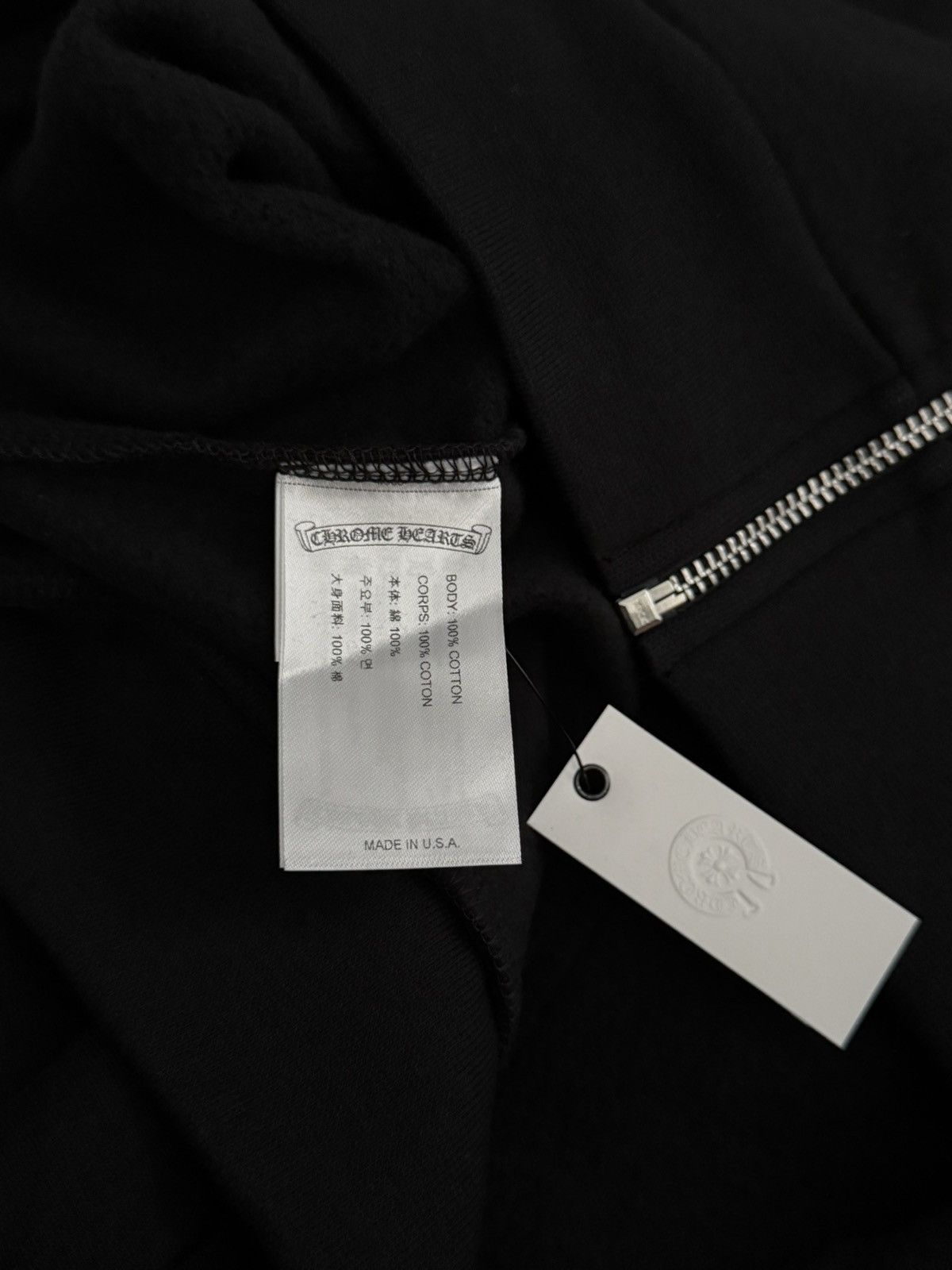 Chrome Hearts Chrome hearts FOTI zip up hoodie Size US L / EU 52-54 / 3 - 4 Thumbnail