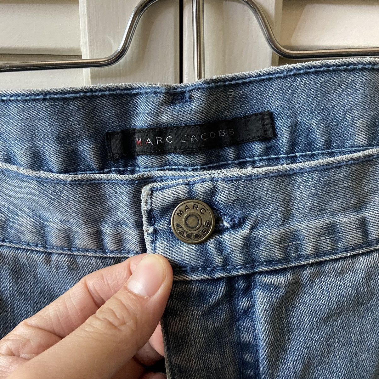 Marc Jacobs Marc Jacobs Wide Leg Bootcut Blue Denim Jeans Pants Size 34 Size US 34 / EU 50 - 3 Thumbnail