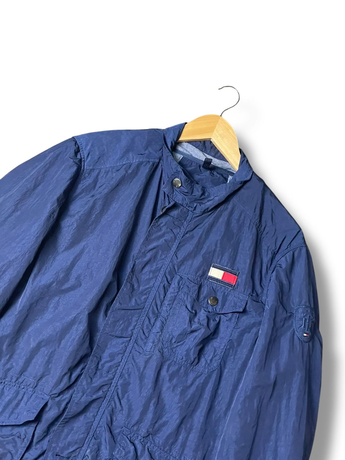 Tommy Hilfiger × Vintage Vintage Tommy Hilfiger Utility Pocket Jacket (105) Size US XS / EU 42 / 0 - 2 Thumbnail