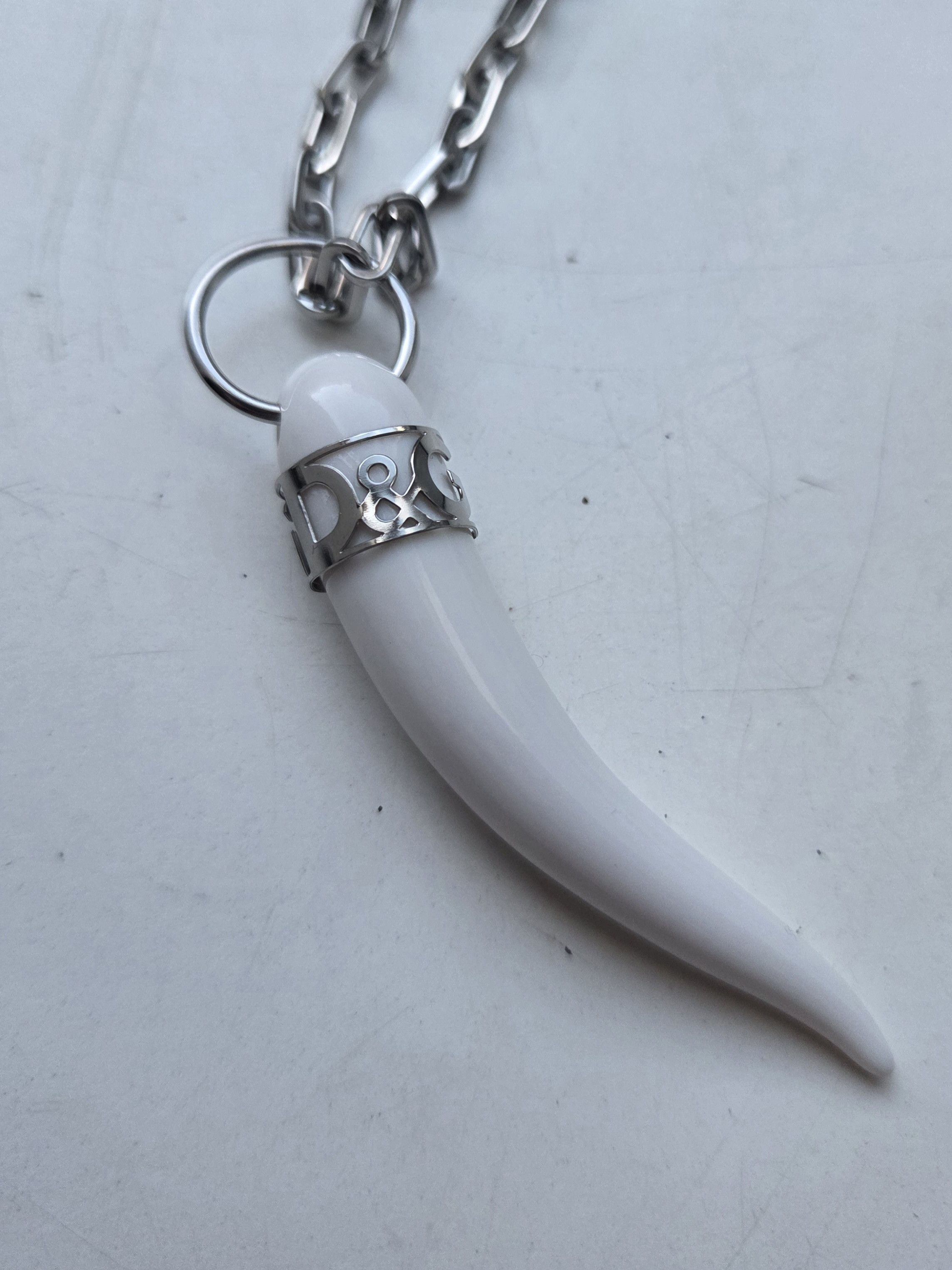 Dolce & Gabbana Dolce & Gabbana Fang necklace Size ONE SIZE - 2 Thumbnail