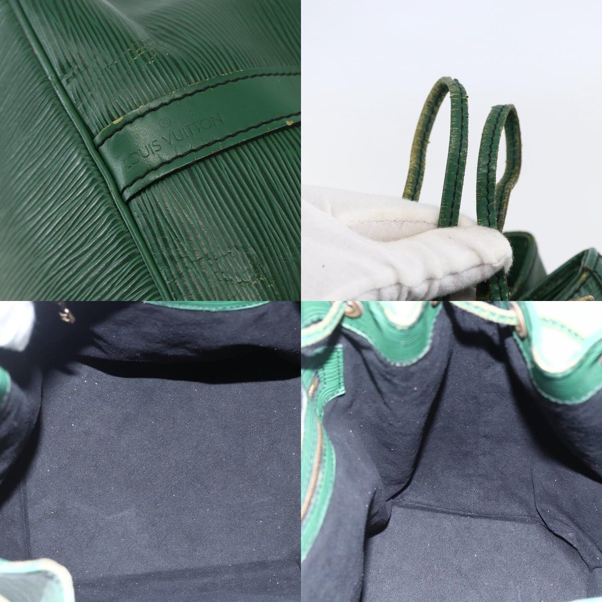 Louis Vuitton LOUIS VUITTON Epi Petit Noe Shoulder Bag Green M44104 Size ONE SIZE - 11 Thumbnail