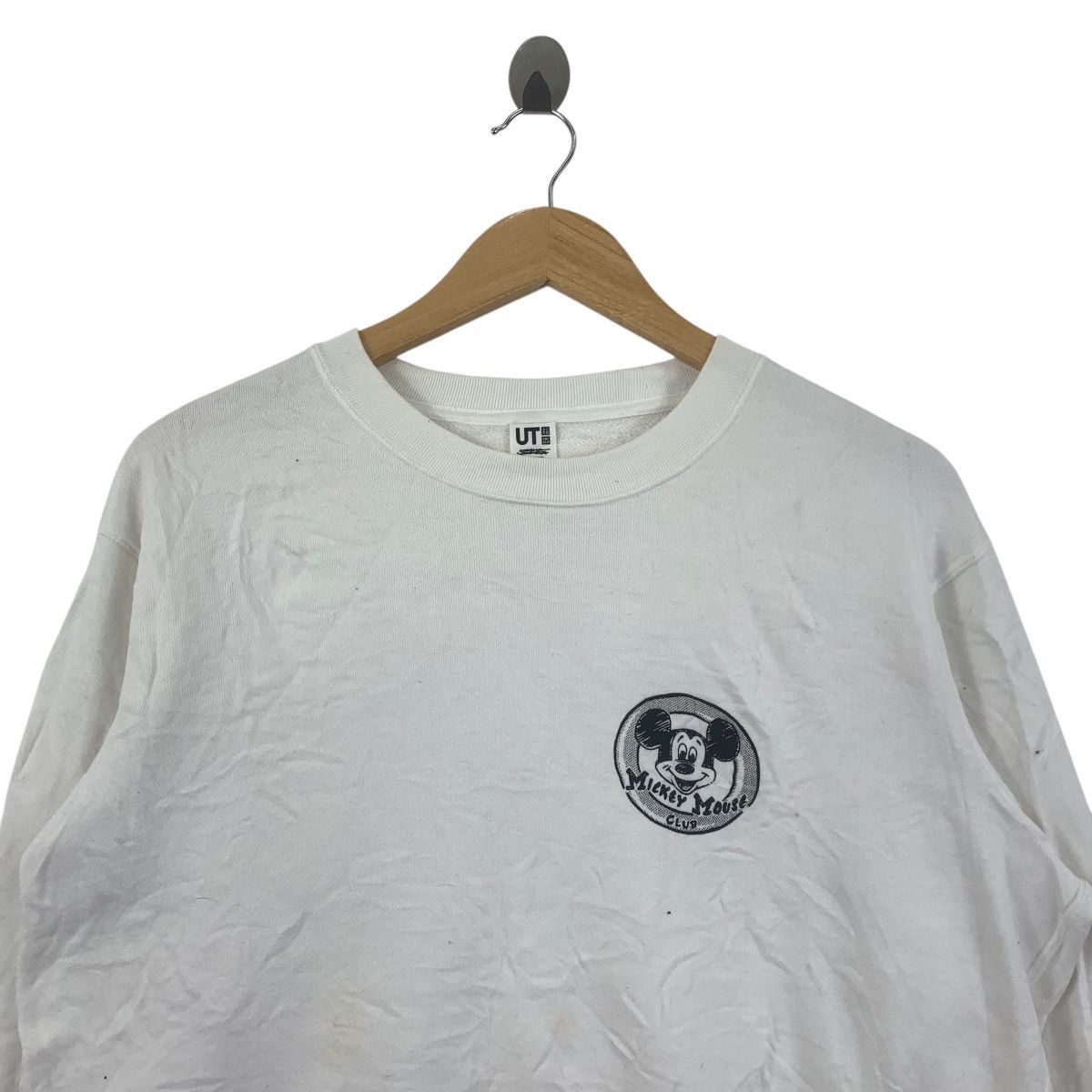 Uniqlo Vintage UNIQLO MICKY MOUSE Crewneck Pullover Sweatshirt Size US M / EU 48-50 / 2 - 2 Thumbnail