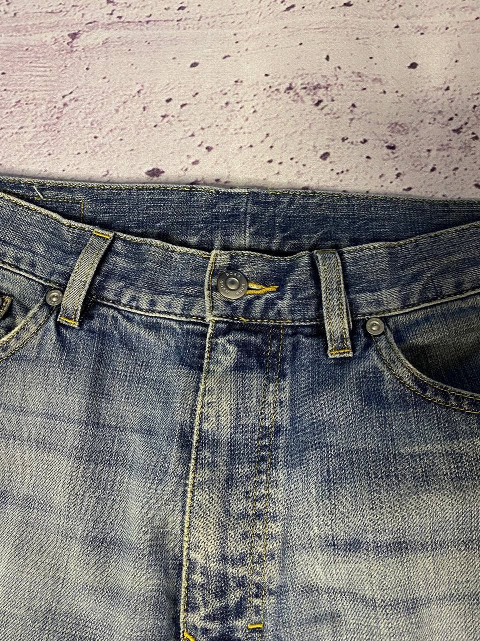 Hugo Boss Vintage Hugo Boss Loose Straight Fit Indigo Denim Jeans Size US 36 / EU 52 - 8 Thumbnail