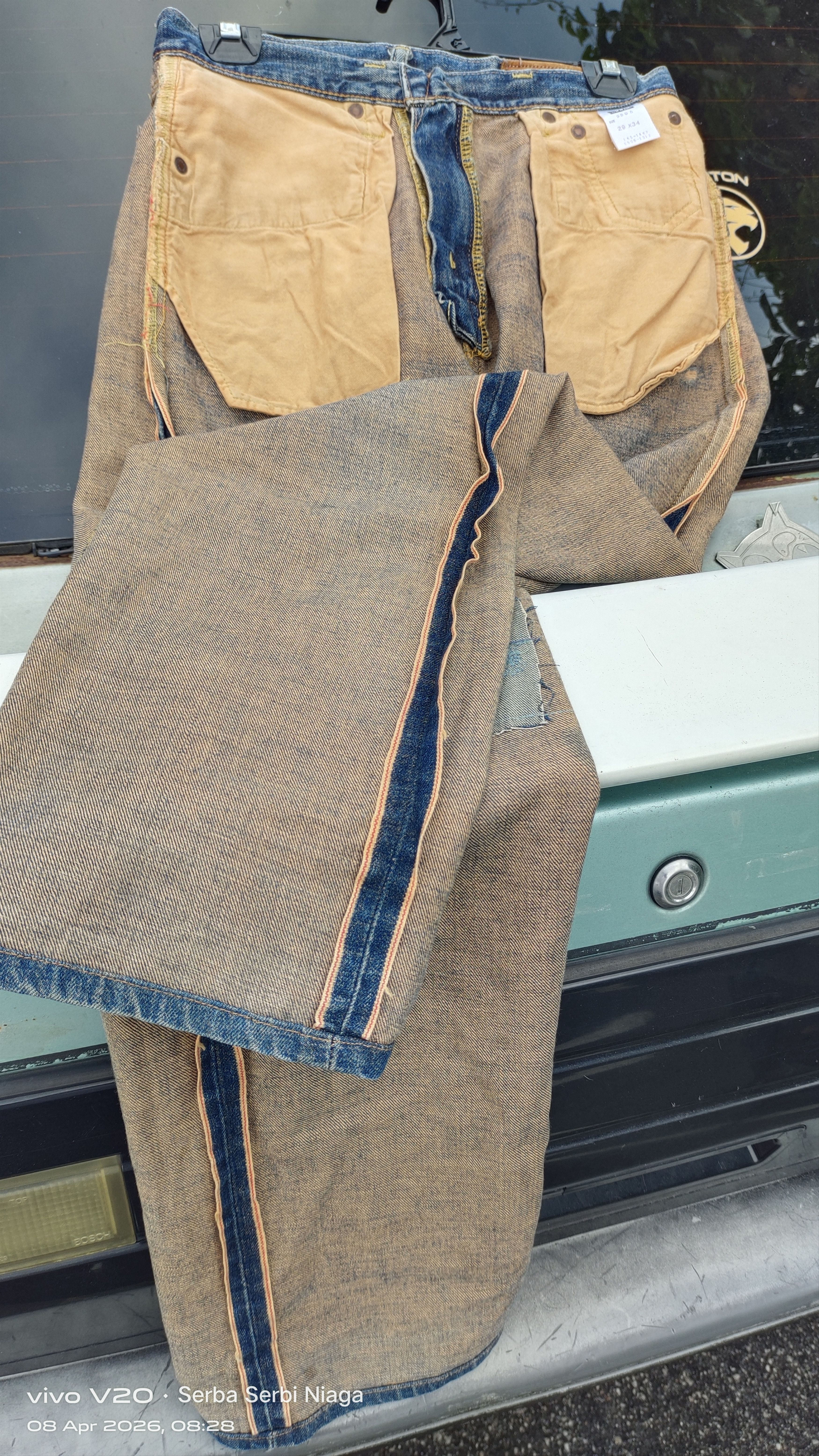 Kapital Trash Edwin Selvedge Jeans Japan Distress Rusty Size US 30 / EU 46 - 7 Thumbnail