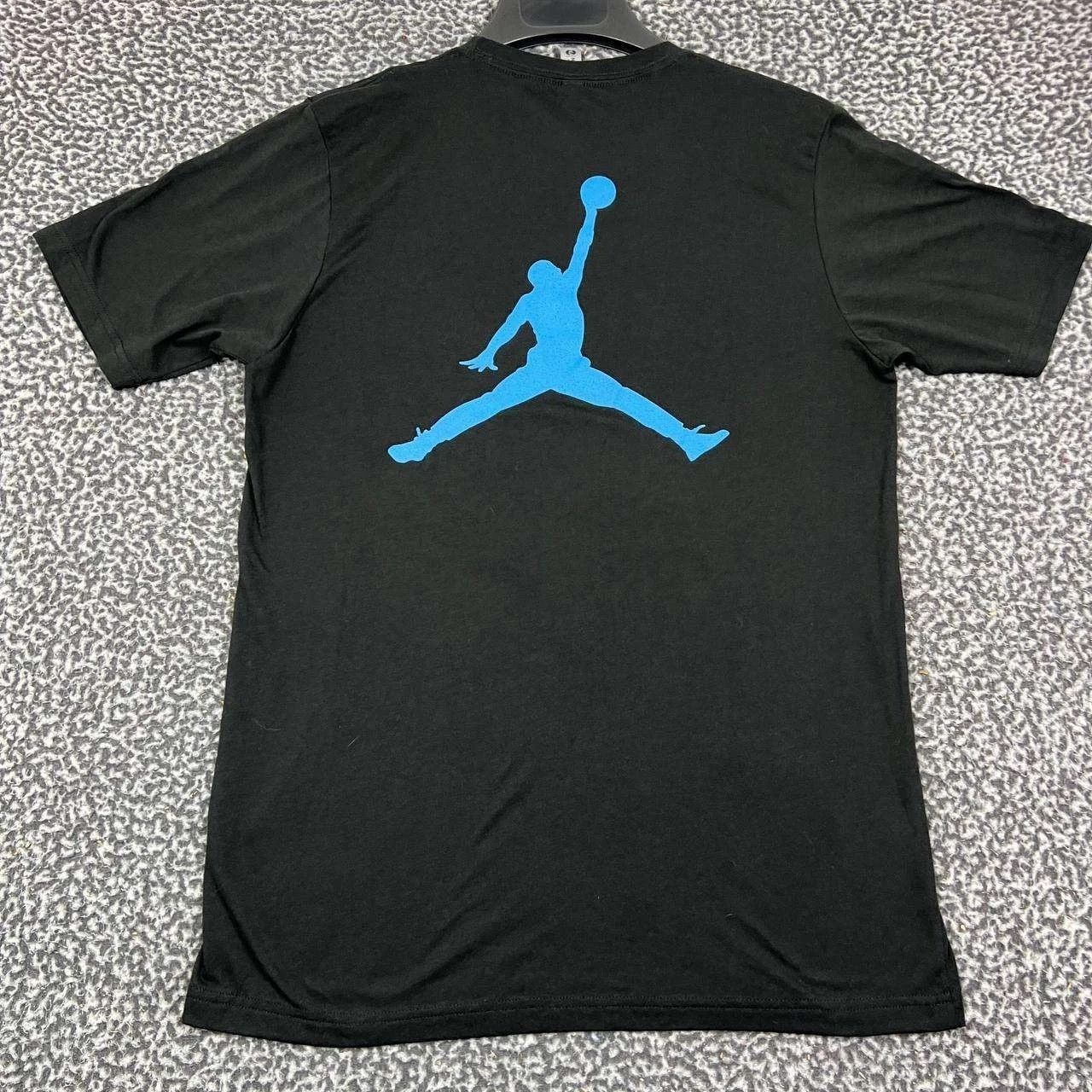 Next Level Apparel Air Jordan Strain Jumpman Shirt Men M Black Short Sleeve Size US M / EU 48-50 / 2 - 1 Thumbnail