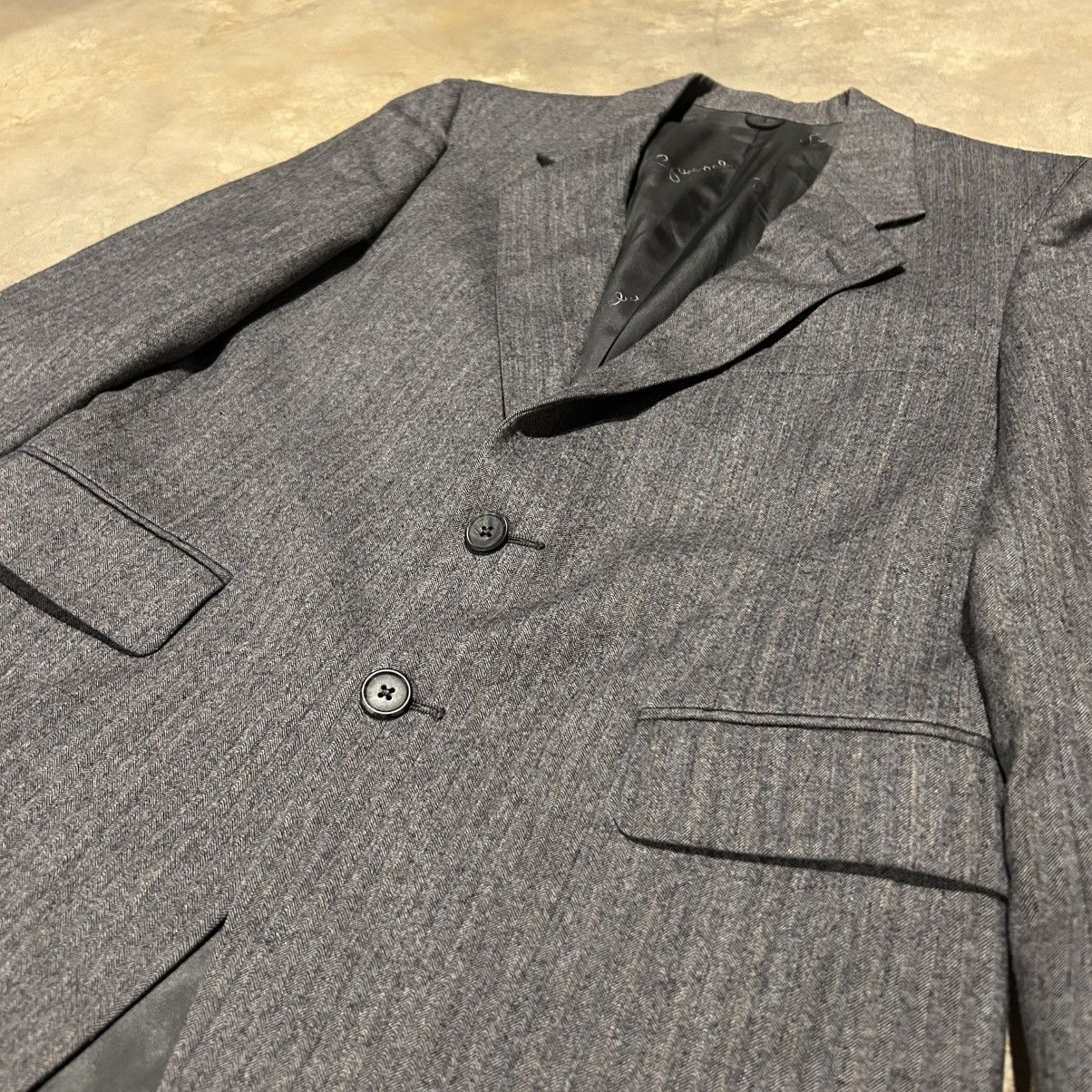 Designer × Givenchy × Vintage Rare Vintage 1970s Givenchy Gentleman Wool Blazer Jacket Size 40R - 3 Thumbnail