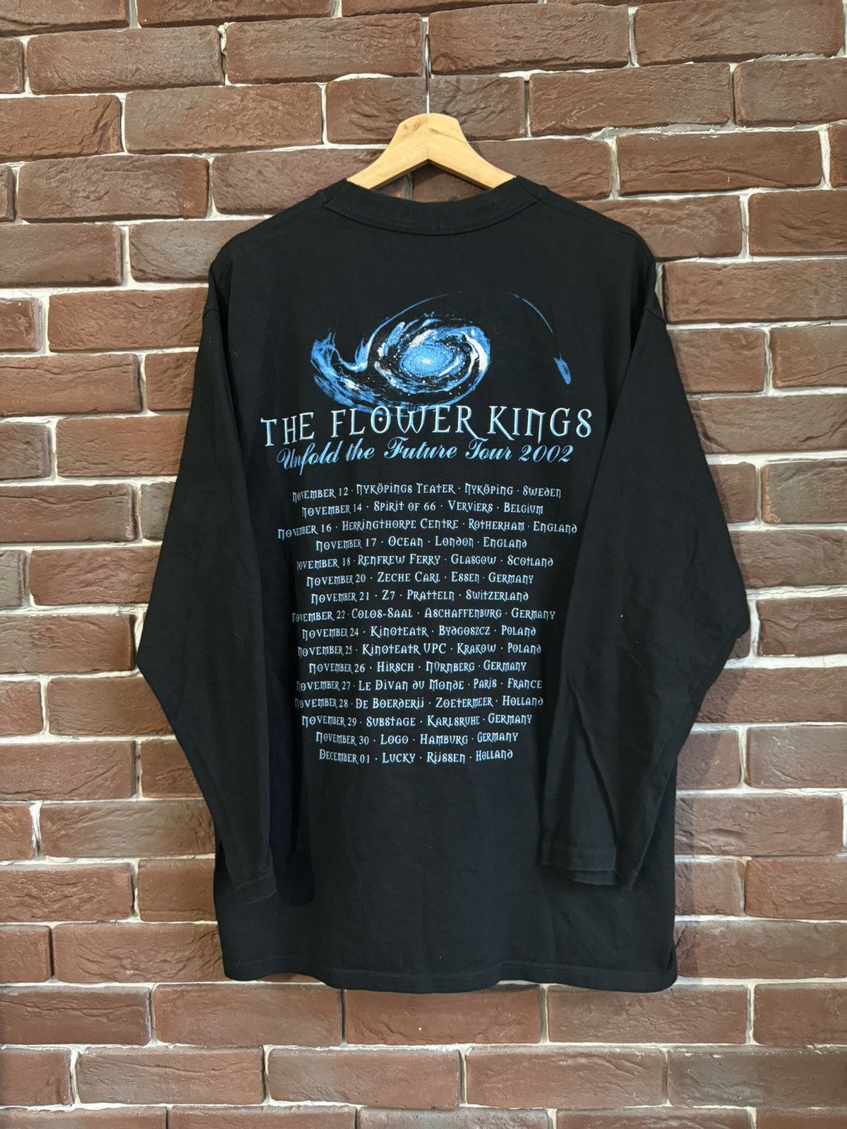 Band Tees Rare 00s vintage The Flower Kings Rock Band Tour Tee XL BLAC Size US XL / EU 56 / 4 - 2 Thumbnail