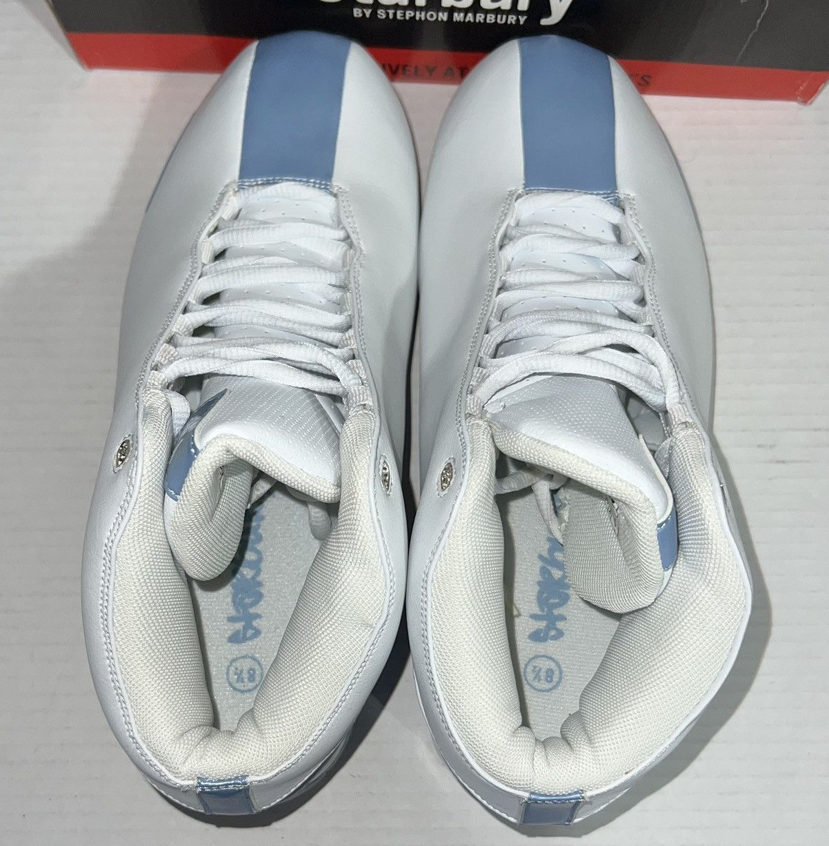 Other New Vintage Stephon Marbury Starbury Basketball Shoes White Size US 8.5 / EU 41-42 - 3 Thumbnail