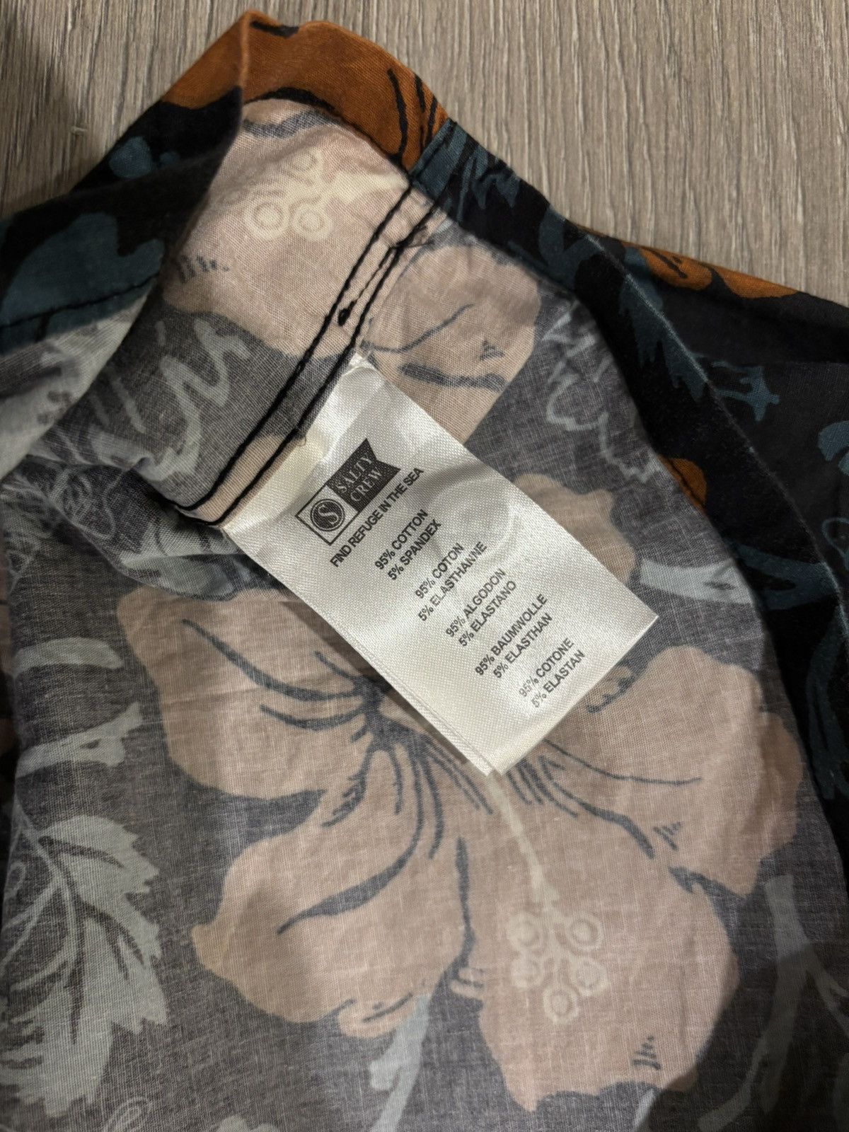 Other Salty Crew Hawaiian shirt flower print Size US S / EU 44-46 / 1 - 5 Thumbnail