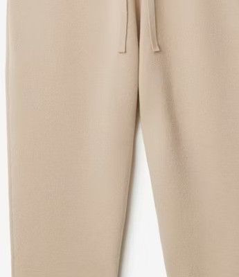 Burberry o1w1db10326 Solid Logo Sweatpants & Joggers in Beige Size US 32 / EU 48 - 3 Thumbnail