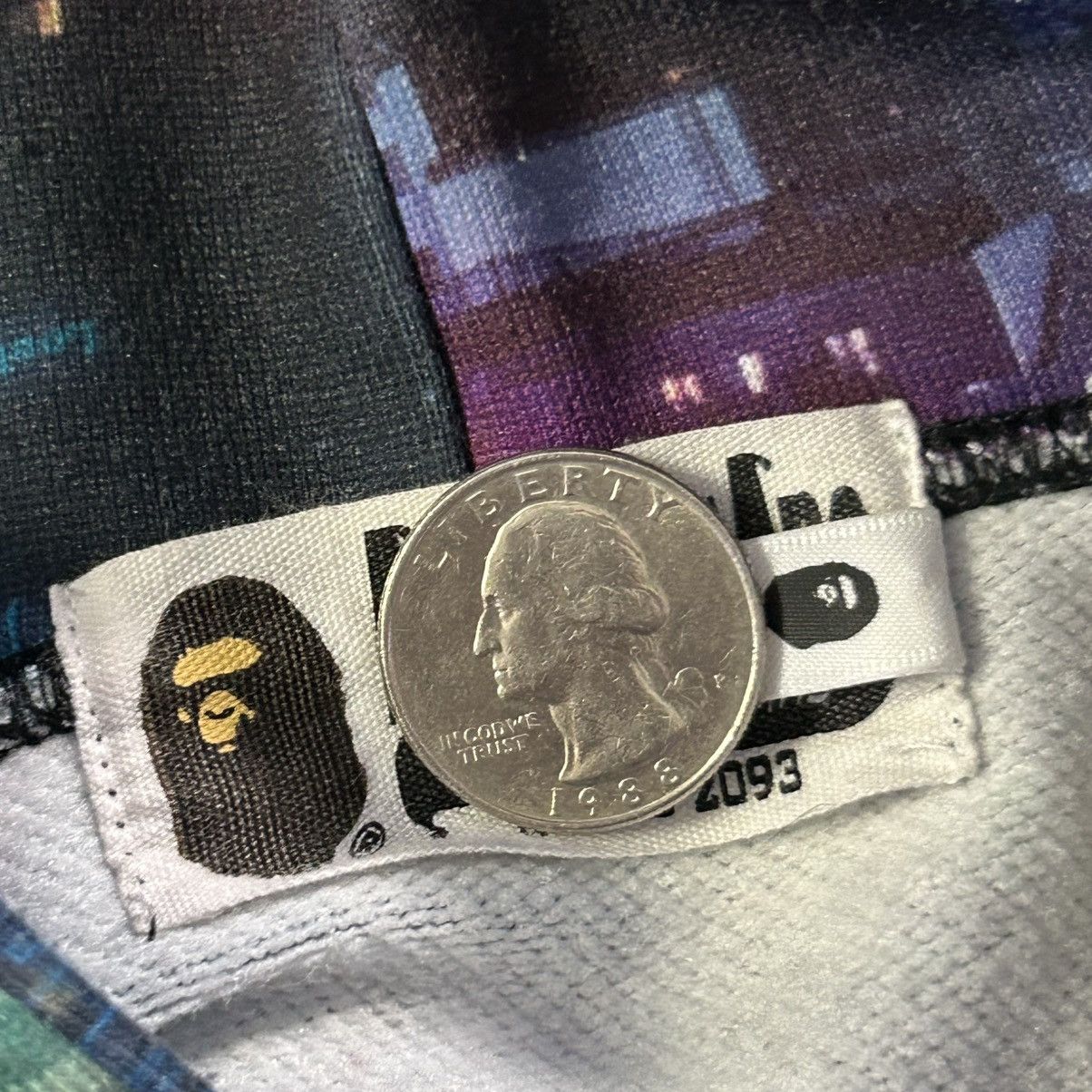 Bape BAPE Neon Tokyo Pullover Hoodie Size US M / EU 48-50 / 2 - 7 Thumbnail