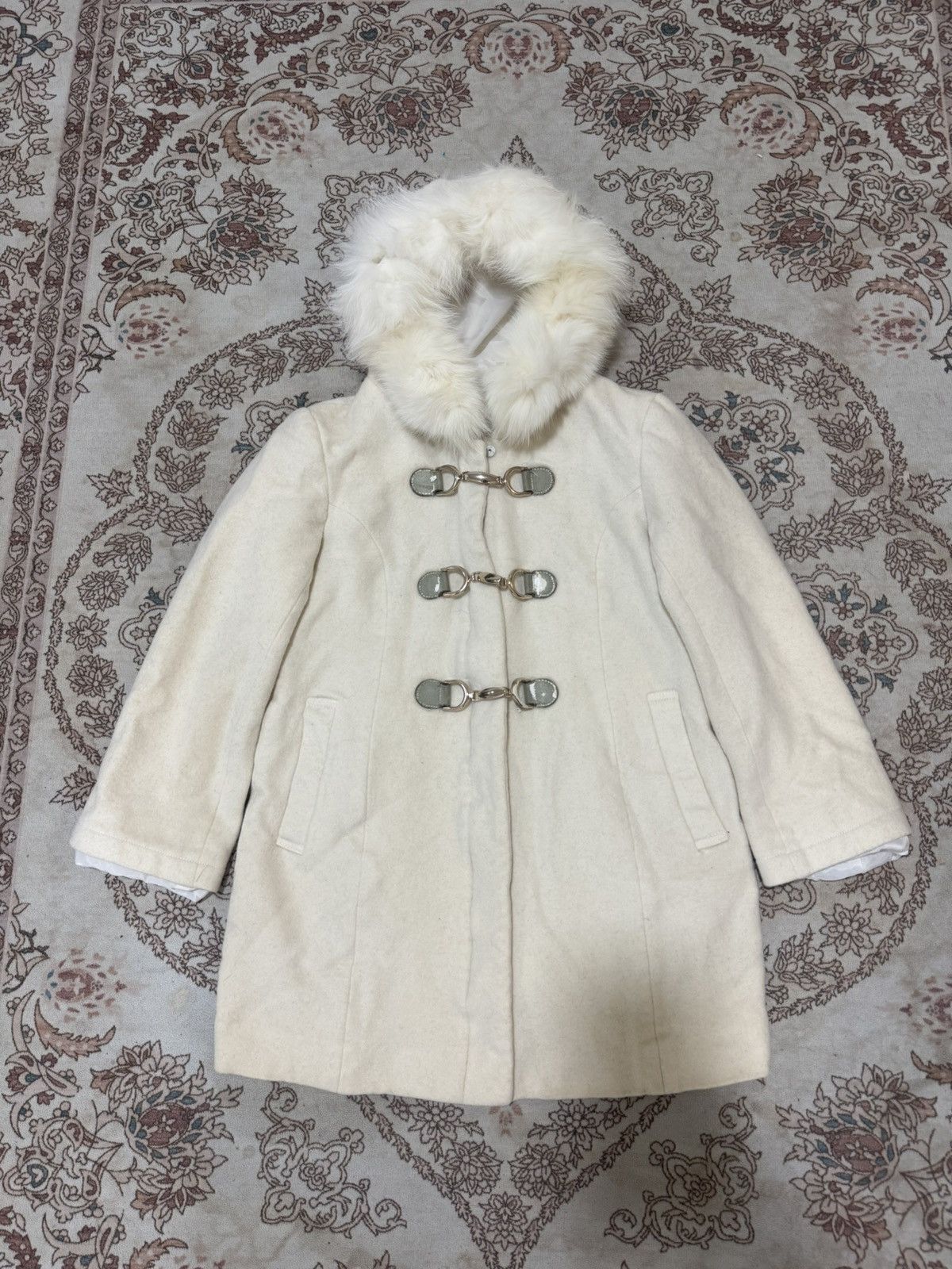 Vintage Cecil Mcbee Fur Hooded Jacket
