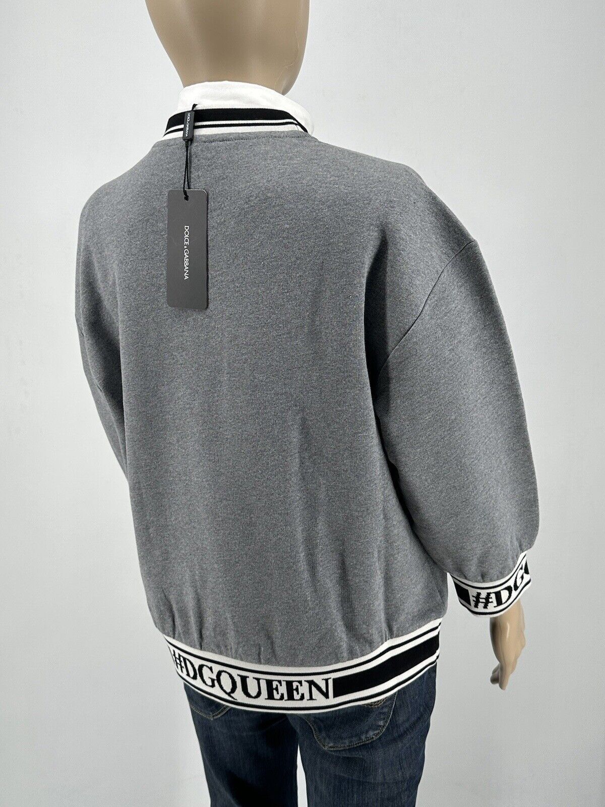 Dolce & Gabbana New Dolce & Gabbana Sweatshirt size-IT-42 / Size M / US 6-8 / IT 42-44 - 2 Thumbnail