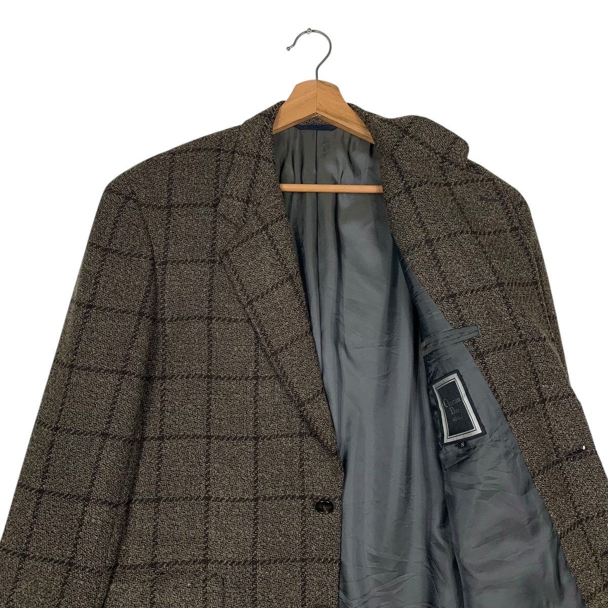 Christian Dior Monsieur Vintage Christian Dior Monsieur Checkered Wool Casual Jacket Size US S / EU 44-46 / 1 - 10 Thumbnail