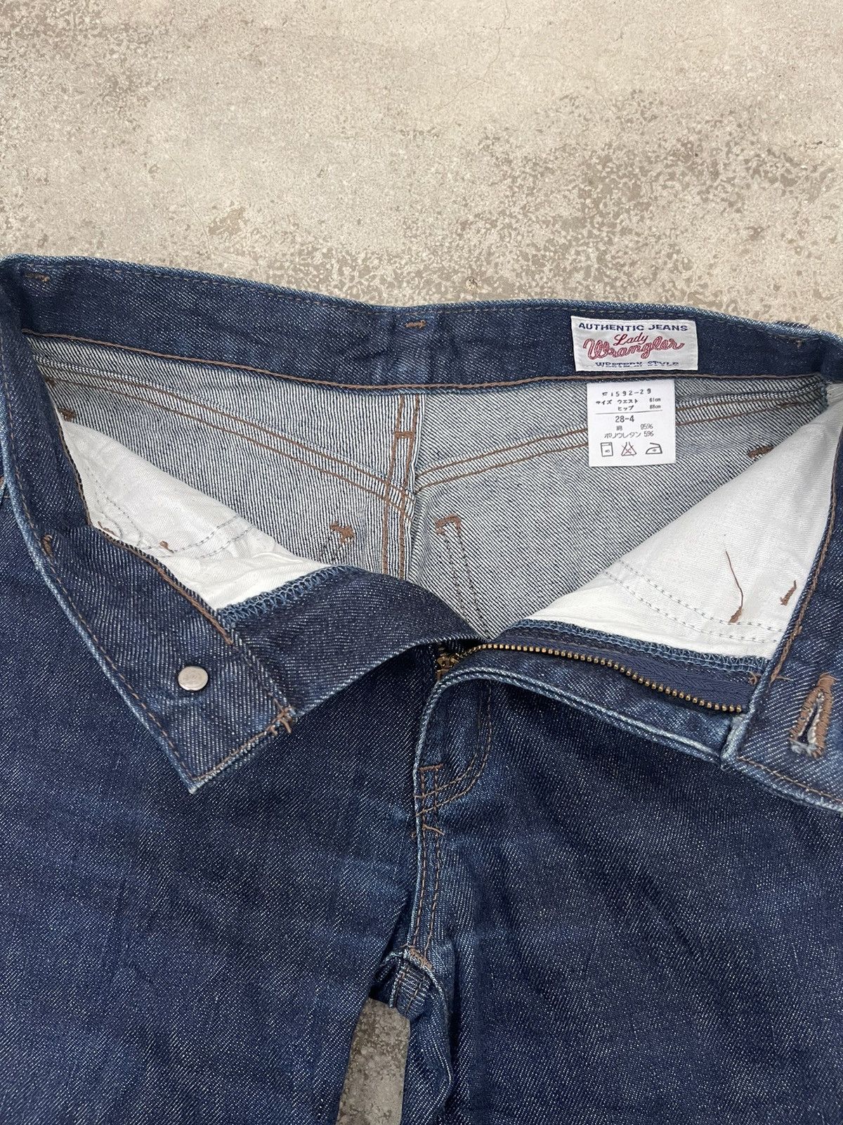 Wrangler Vintage Wrangler Blue Bell Flared Denim Size US 28 / EU 44 - 5 Thumbnail