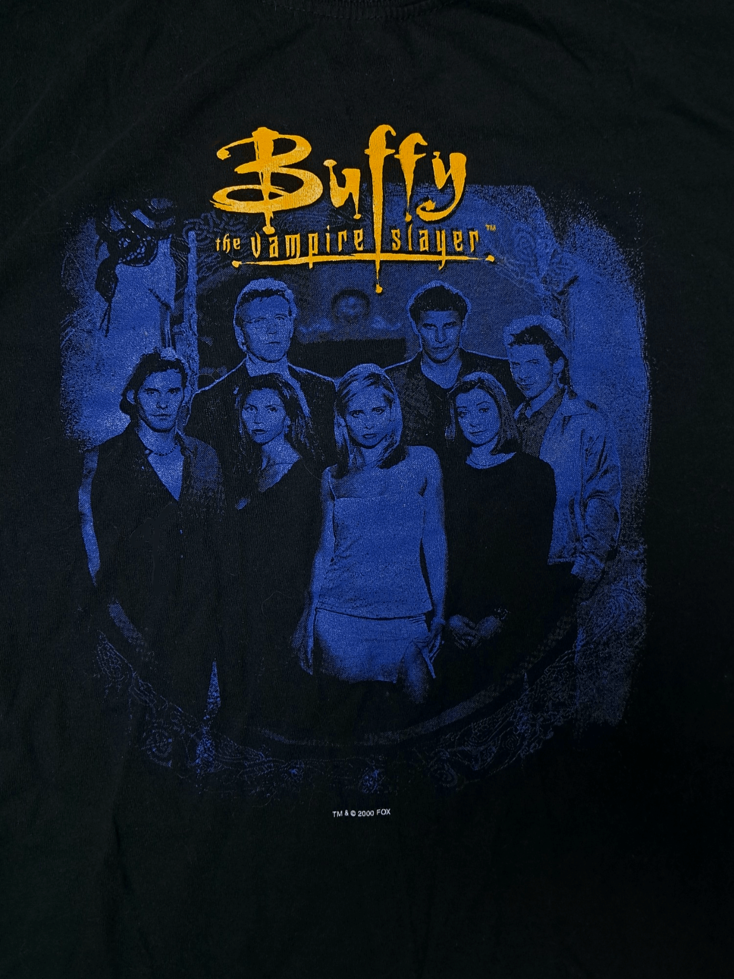 Vintage Buffy The Vampire Slayer Mans T-shirt Film Rare 00s