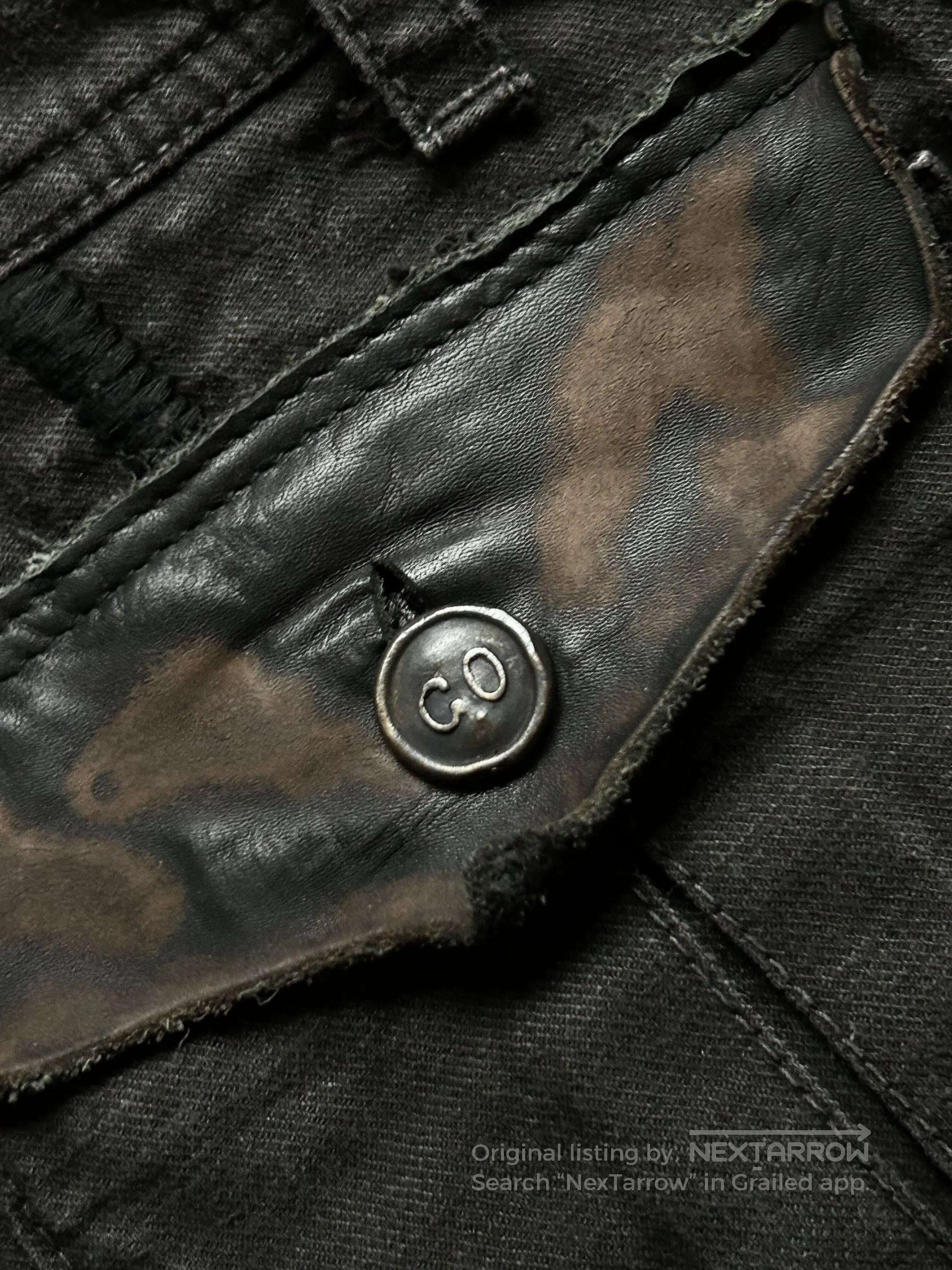 Share Spirit Homme SHARE SPIRIT Embroidered Denim Pants. Size US 30 / EU 46 - 8 Thumbnail