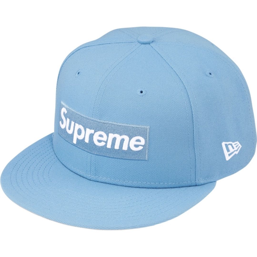 New Era × Supreme MLB Box Logo Fitted Hat - Blue - St. Louis Cardinals 7 5/8 Size ONE SIZE - 2 Thumbnail