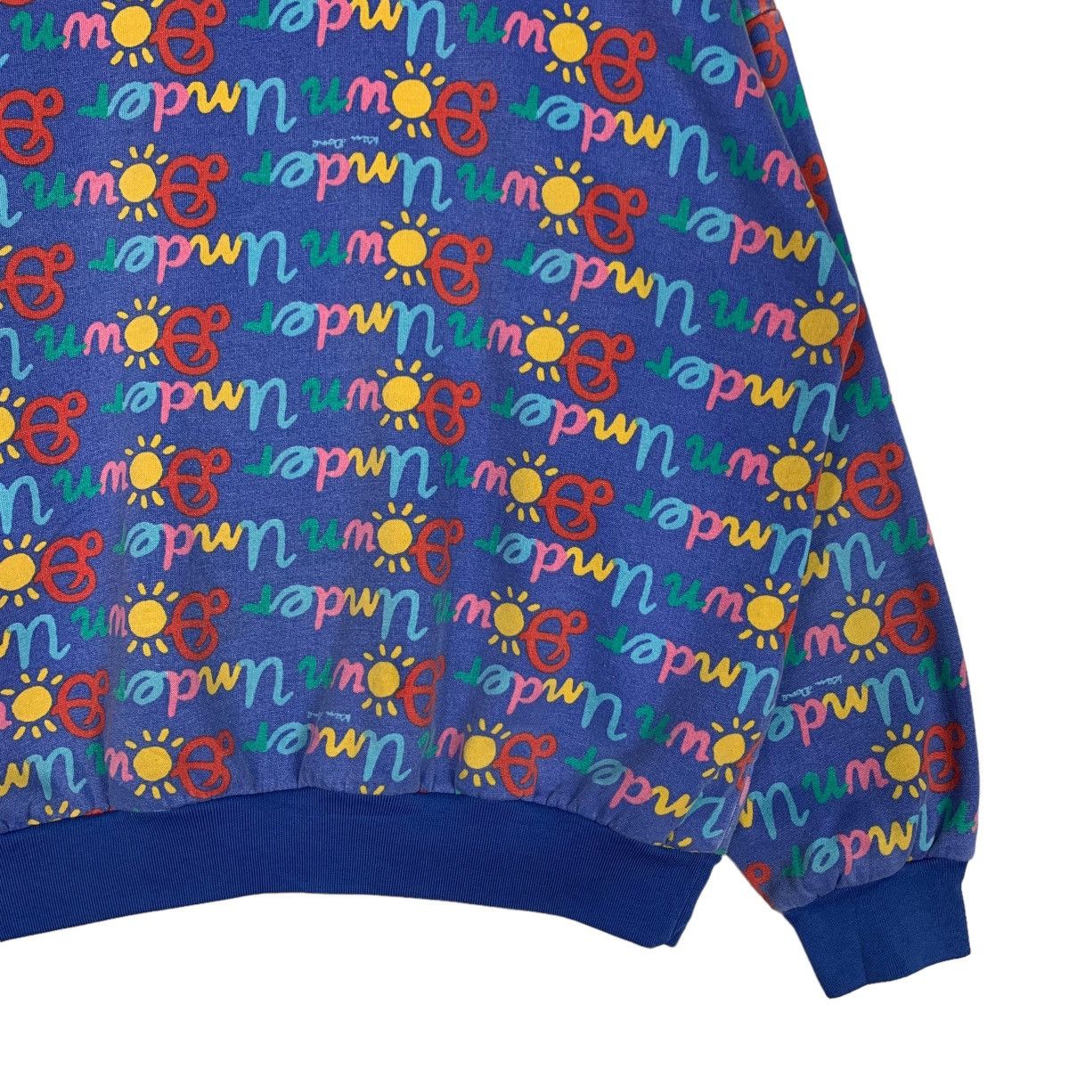 Vintage KEN DONE Art & Design Fullprint Sweatshirt #0711-C33 Size US M / EU 48-50 / 2 - 4 Thumbnail
