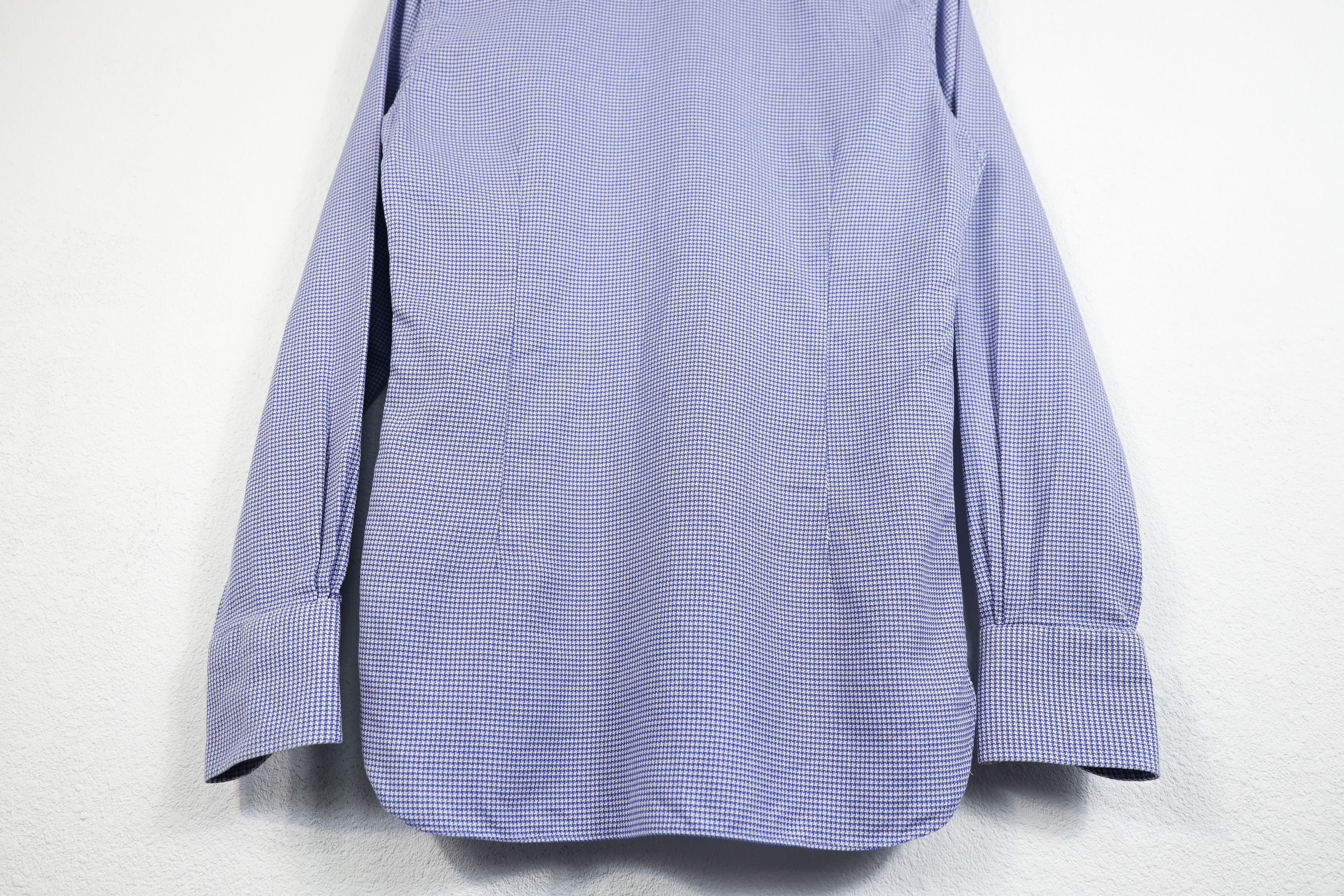 Tom Ford Tom Ford Blue White Knit Cotton Dress Formal Shirt 39 Size US M / EU 48-50 / 2 - 11 Thumbnail