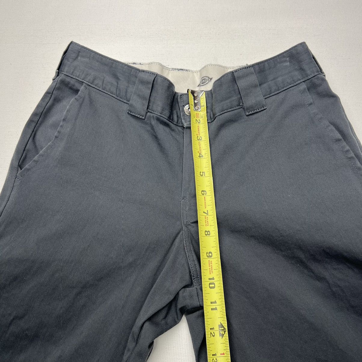Dickies Dickies Pants Grey Slim Taper Leg Chino Workwear Casual Size US 30 / EU 46 - 18 Thumbnail