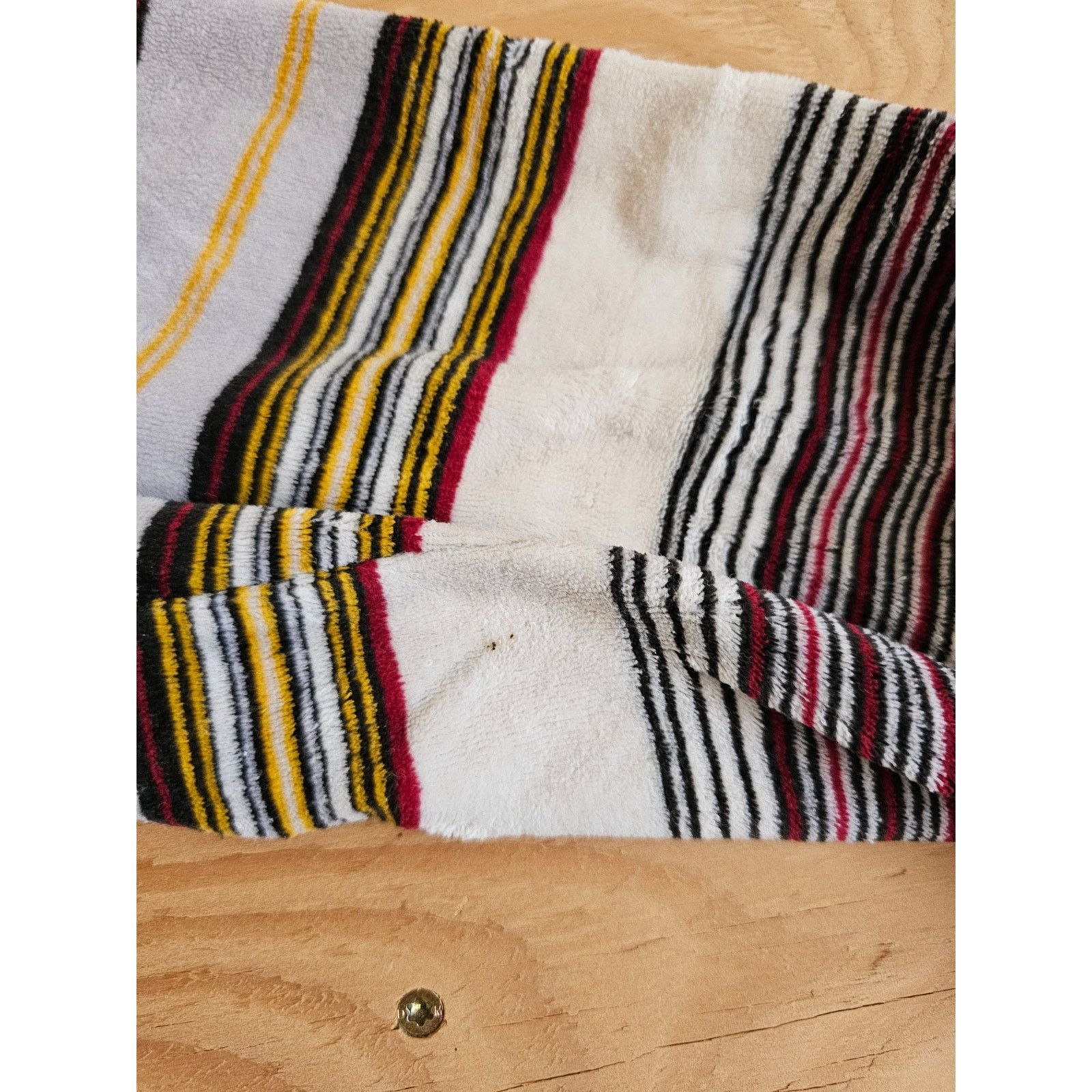 Other Montgomery Ward Terry Cloth Polo Shirt Sz M Striped 1970s Size US M / EU 48-50 / 2 - 5 Thumbnail