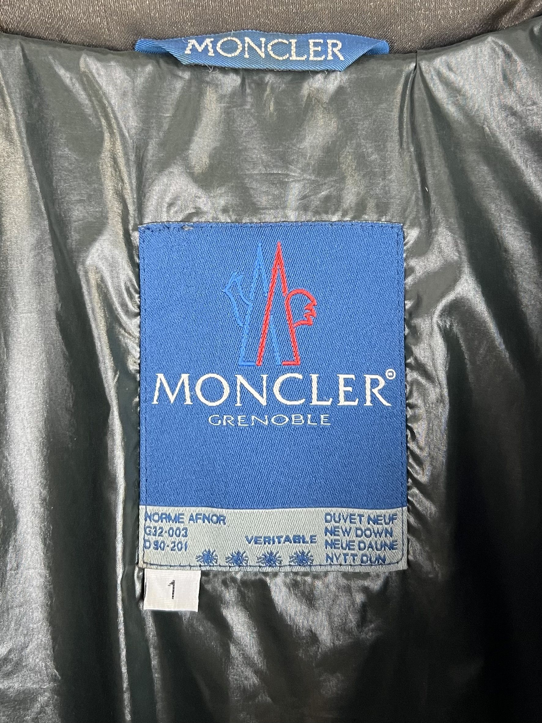 Moncler MONCLER GRENOBLE Down Jacket Oversized Puffer 80s Khaki Size S / US 4 / IT 40 - 6 Thumbnail